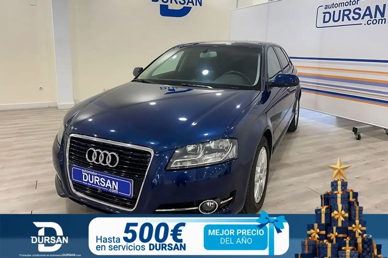 Audi A3 Sportback 1.6 TDI 105 Stronic Attraction Bleu - 1