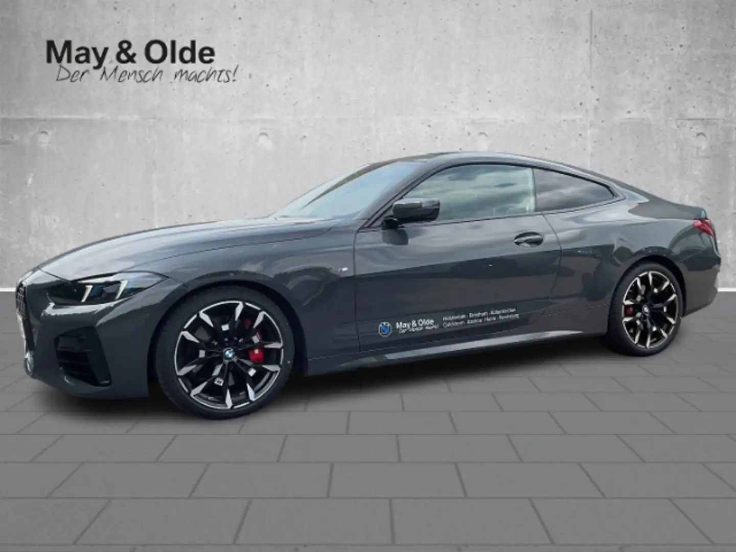BMW 420 i Coupe M-Sport Pro ACC HiFi Navi Memory 360 Grau - 2