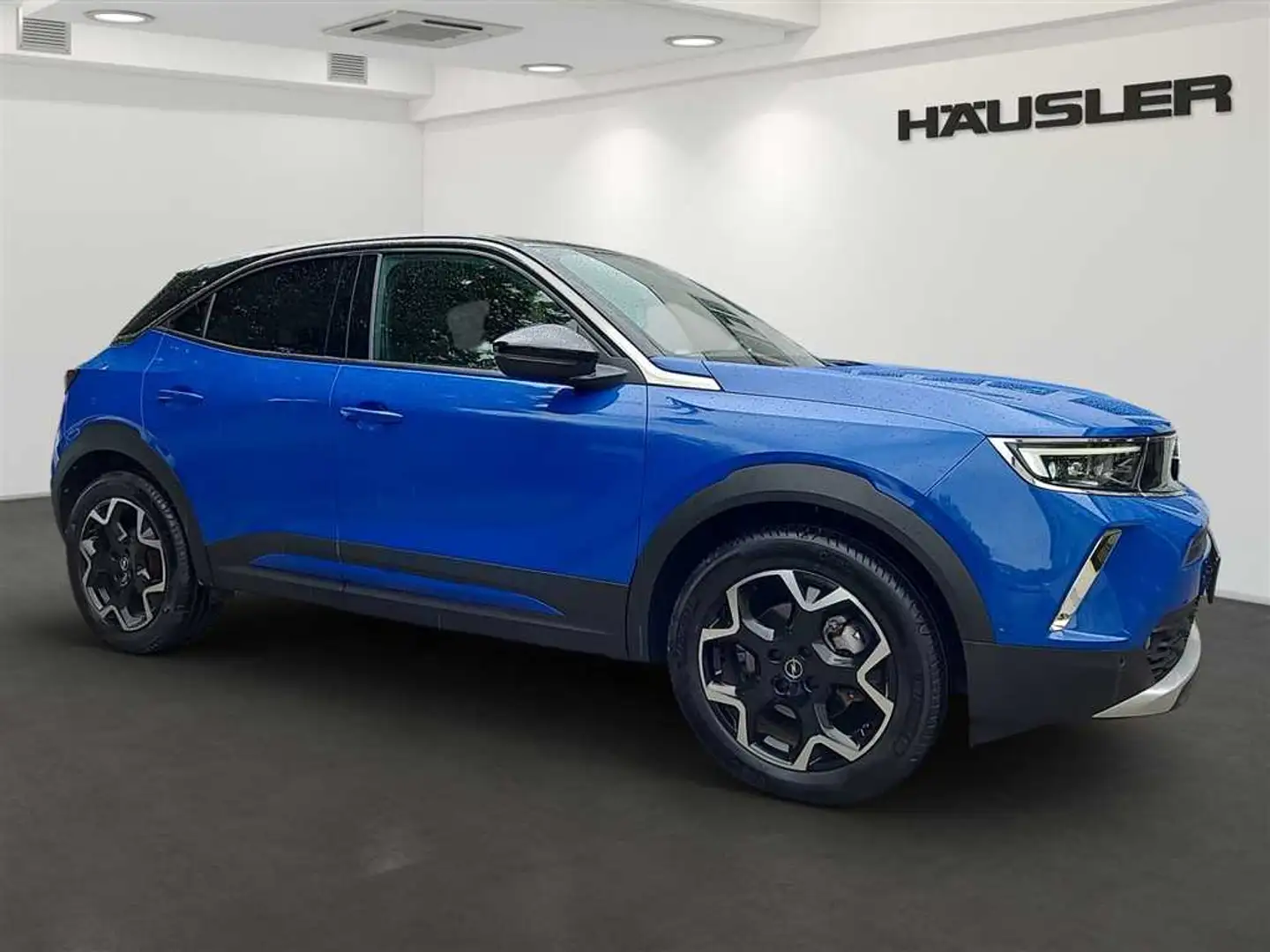 Opel Mokka-E Ultimate*Navi*Kamera*Parkhilfe*uvm* Blau - 2