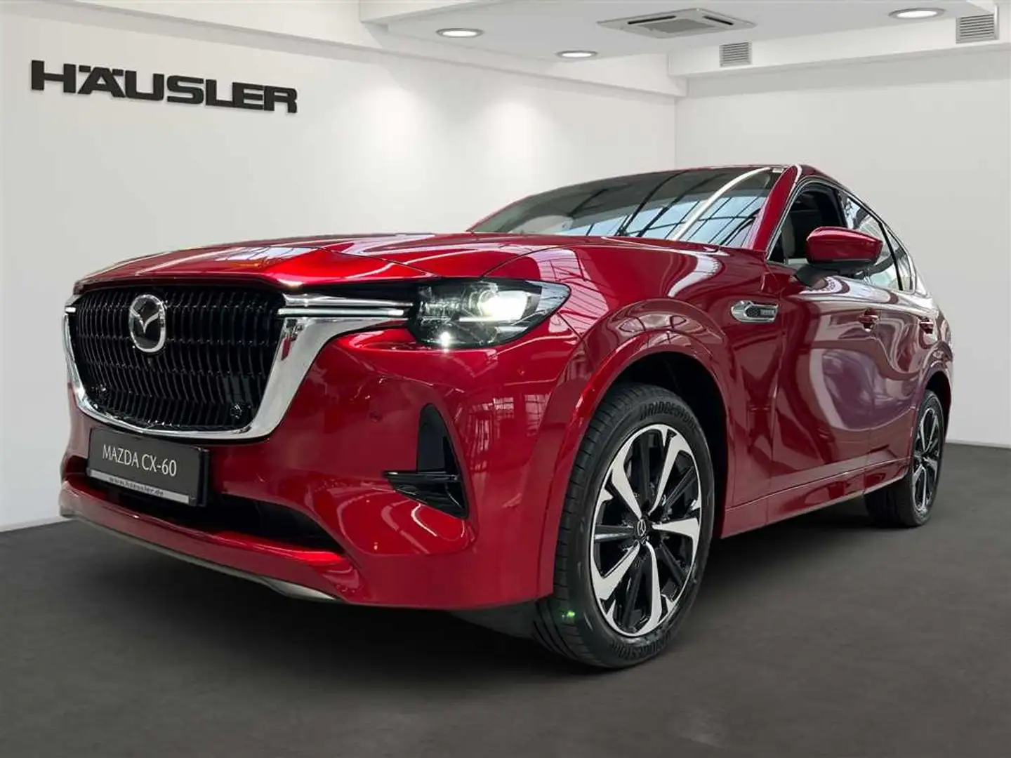Mazda CX-60 Takumi PHEV-327 mit Nappaleder, Panoram-Schiebedac Červená - 1