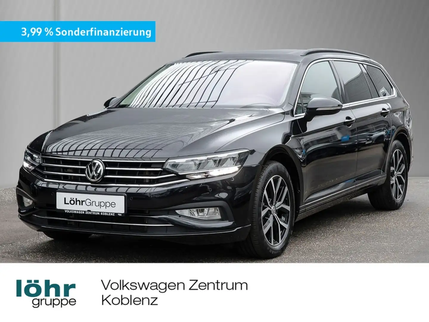 Volkswagen Passat Variant 2.0 TDI DSG Business AHK/Pano/RFK Schwarz - 1