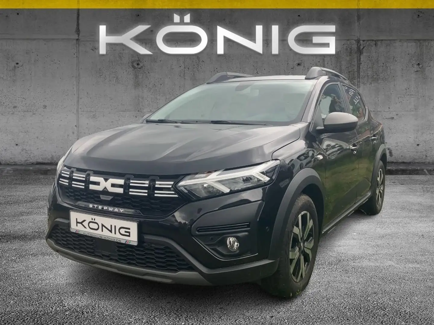 Dacia Sandero Stepway Expression+ TCe 110 Klima Schwarz - 1
