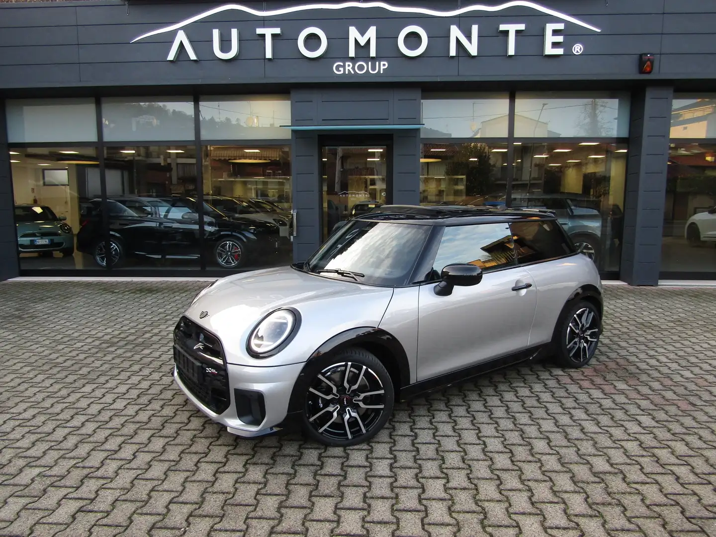 MINI Cooper S 3 PORTE JCW 204CV AUTO,TETTO,HUD,PACCHETTO M Gris - 1