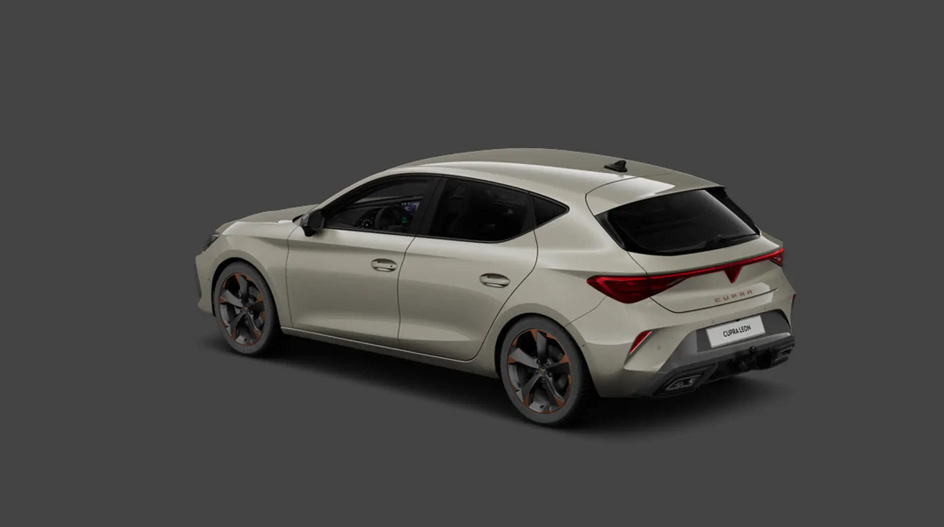 CUPRA Leon 1.5 eTSI DSG +MATRIX+NAVI+AHK+SENNHEIS+PDC+SHZ Grau - 2