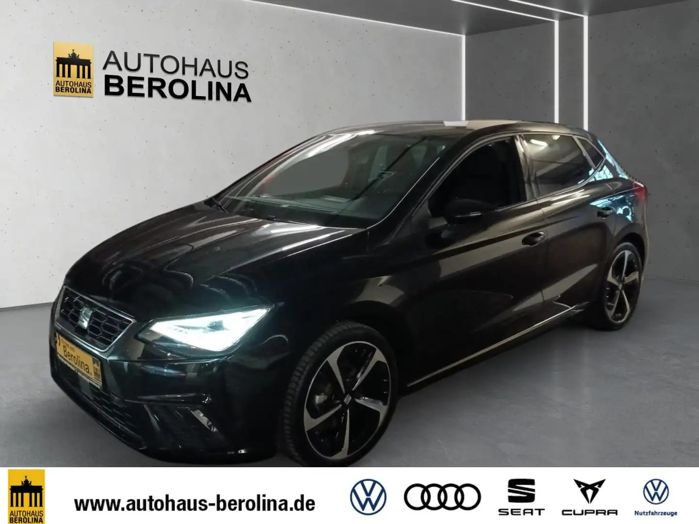 SEAT Ibiza 1.5 TSI FR DSG *ACC*NAV*Vision+*LED*SHZ* Schwarz - 2