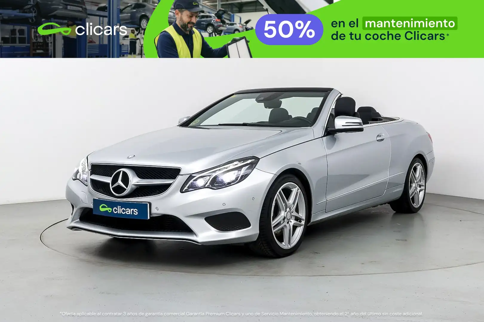 Mercedes-Benz E 250 Cabrio 250CDI 7G Plus Gris - 1