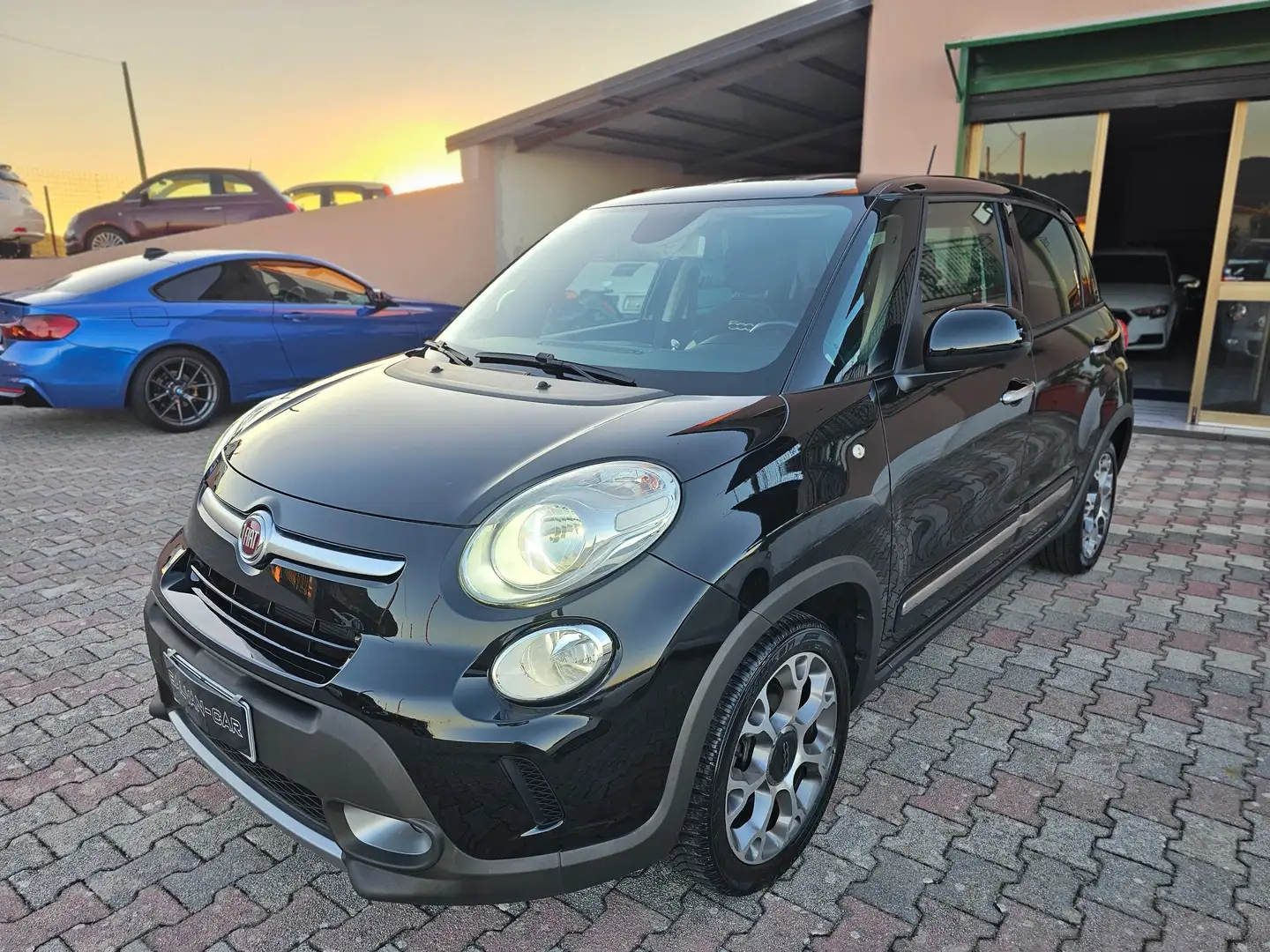 Fiat 500L 1.3 mjt Trekking 85cv Noir - 1