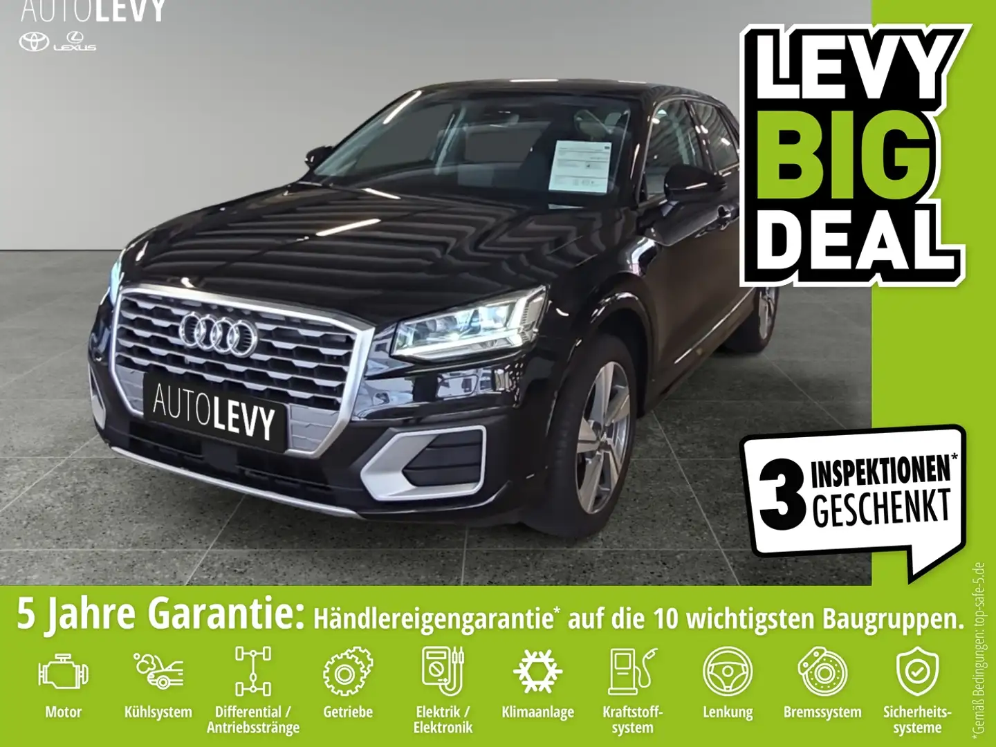 Audi Q2 1.5 35 TFSI sport +CarPlay+S-Tronic+LM+ Czarny - 1