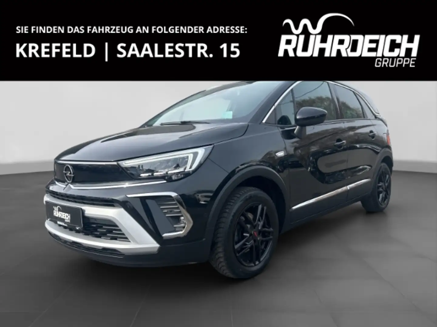 Opel Crossland Ultimate HUD  8-fach bereift CAM  Navi Leder LED C Negro - 1