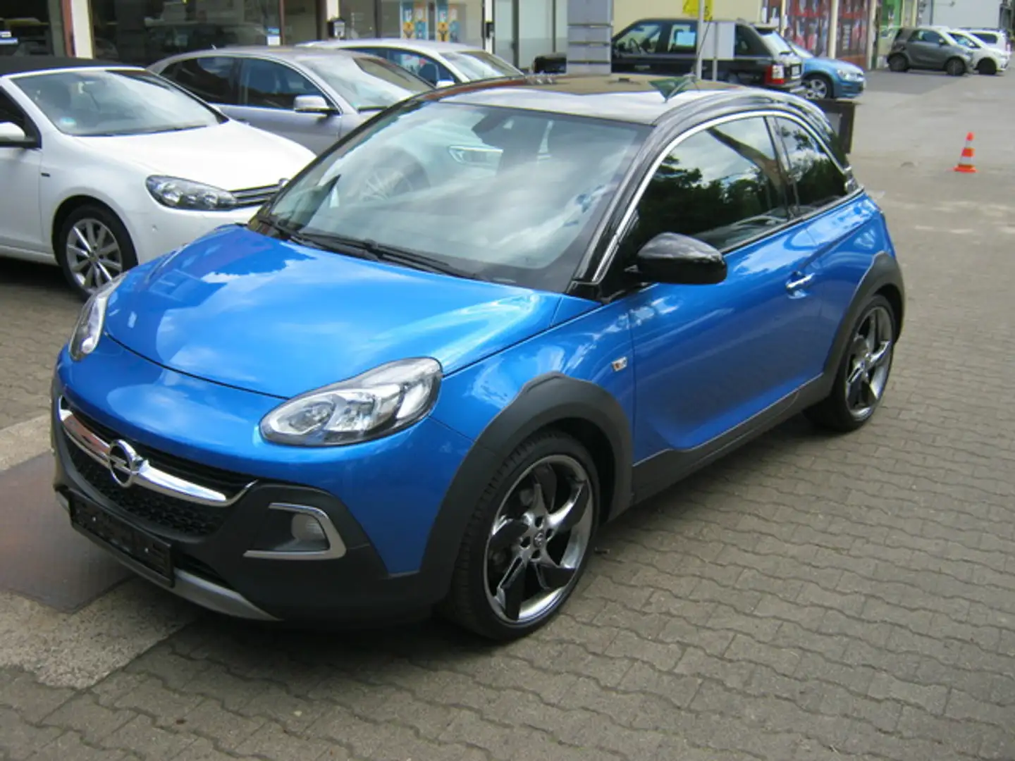 Opel Adam Rocks original 13200 KM !! Klimaaut/PDC/SHZ Bleu - 1