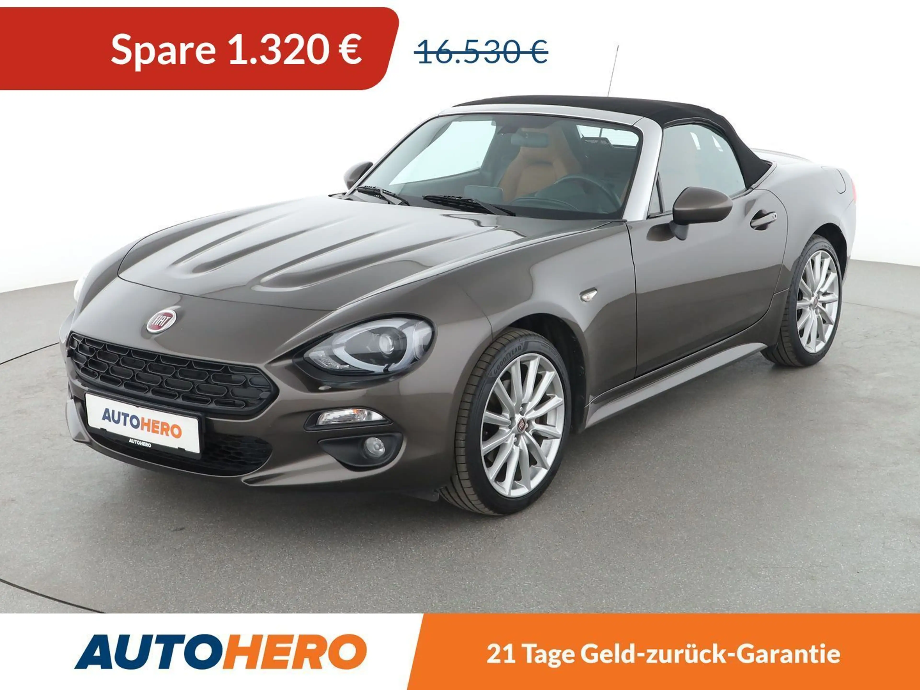 Fiat 124 Spider 1.4 Turbo Lusso*NAVI*LED*CAM*PDC*SHZ*KLIMA*