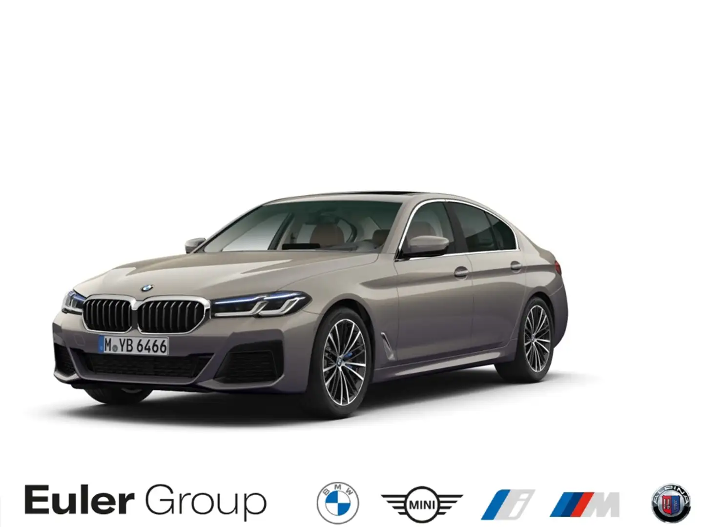 BMW 540 D XDRIVE A  M Sportpaket HUD Navi Leder  Memory Si Grau - 1
