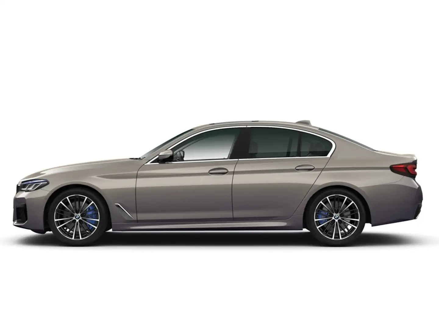 BMW 540 D XDRIVE A  M Sportpaket HUD Navi Leder  Memory Si Grau - 2