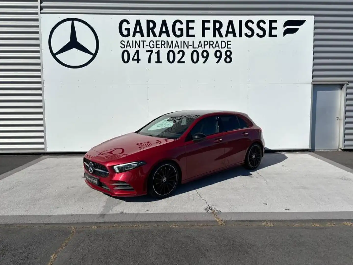 Mercedes-Benz A 200 200 d 150ch AMG Line 8G-DCT Rouge - 1