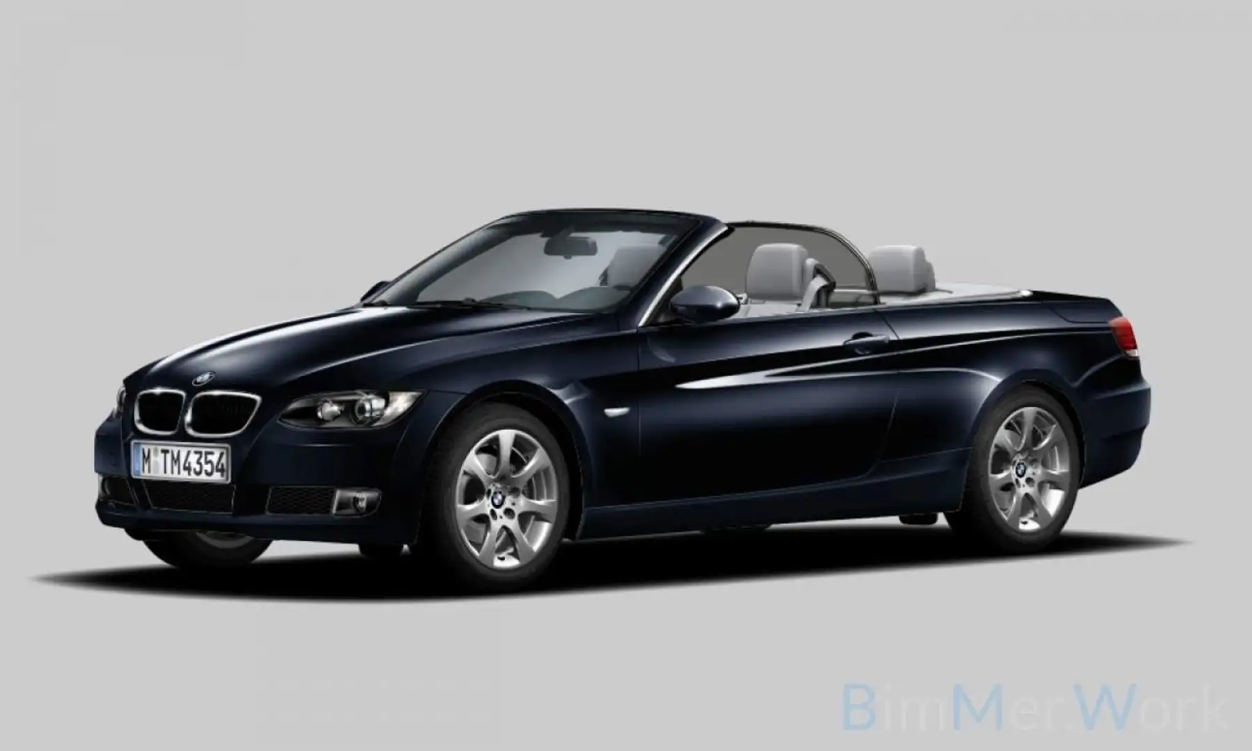 BMW 320 Cabrio PDC Navi Sitzhzg Xenon 8fach Sport Blu/Azzurro - 1