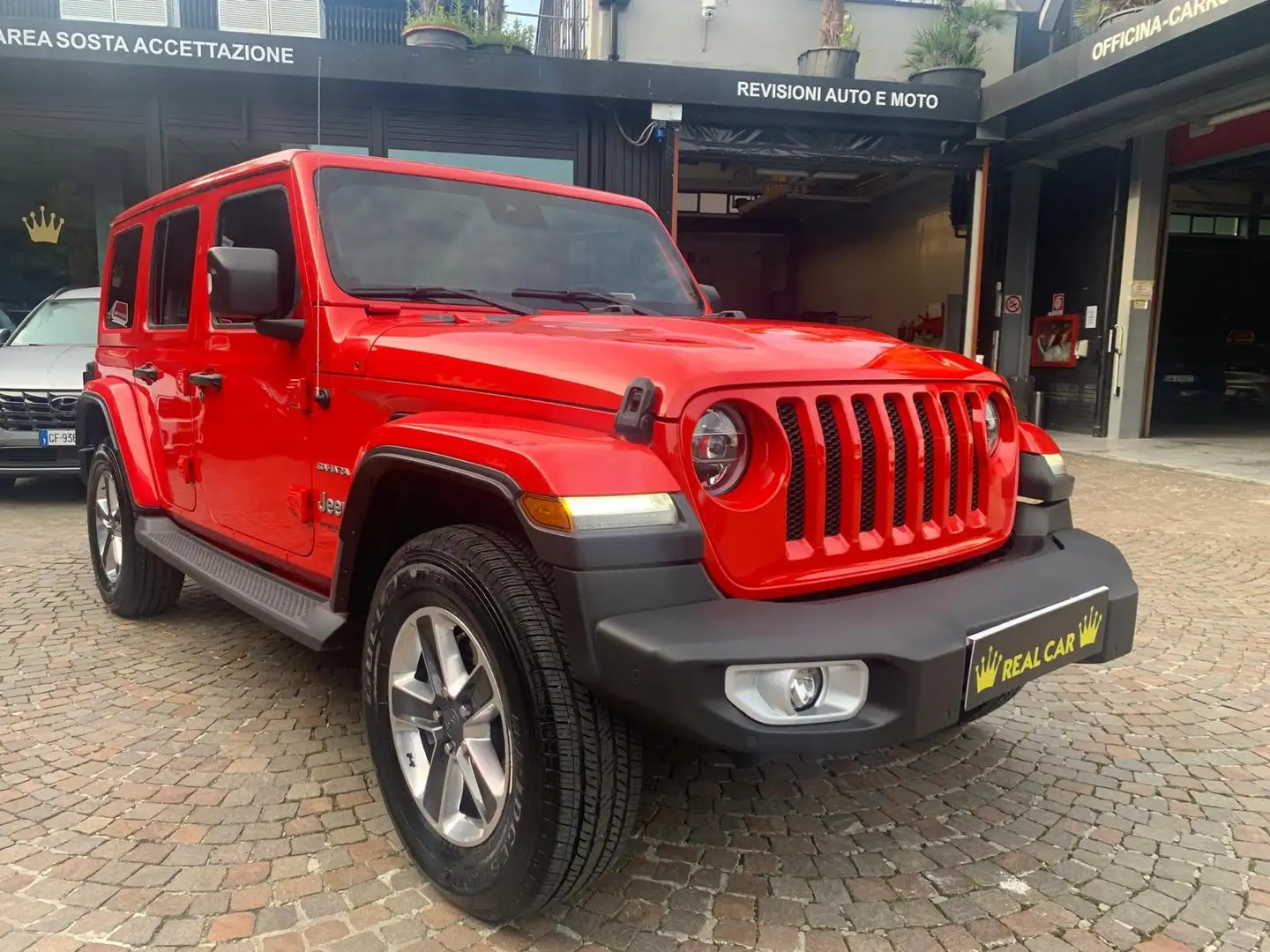 Jeep Wrangler Wrangler Unlimited 2.2 mjt II Sahara auto Rouge - 1