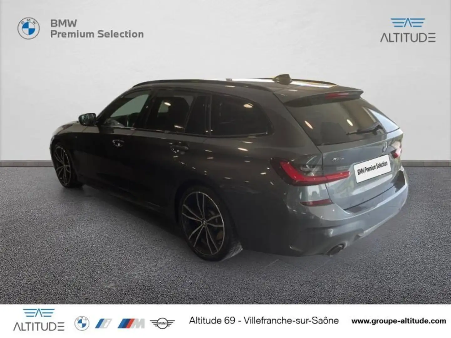 BMW 330 330dA MH xDrive 286ch M Sport 17cv Gris - 2