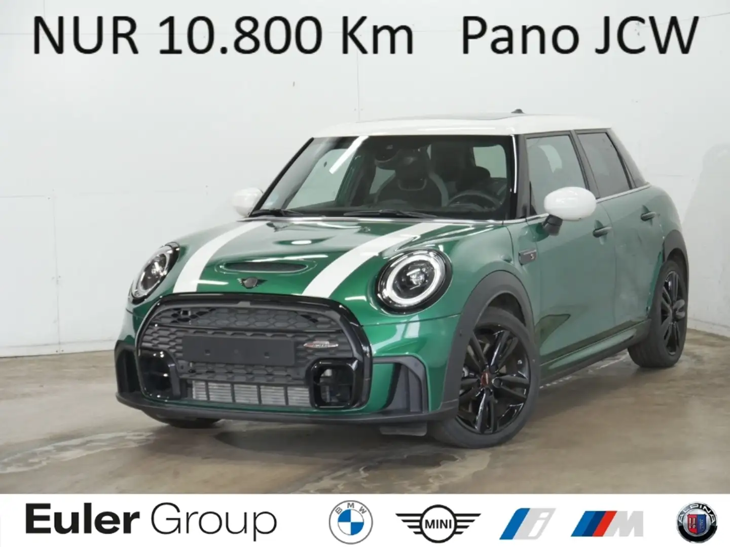 MINI Cooper S A Sommer17'' Pano JCW RKF HUD H/K ParkAss DigiCock Grün - 1