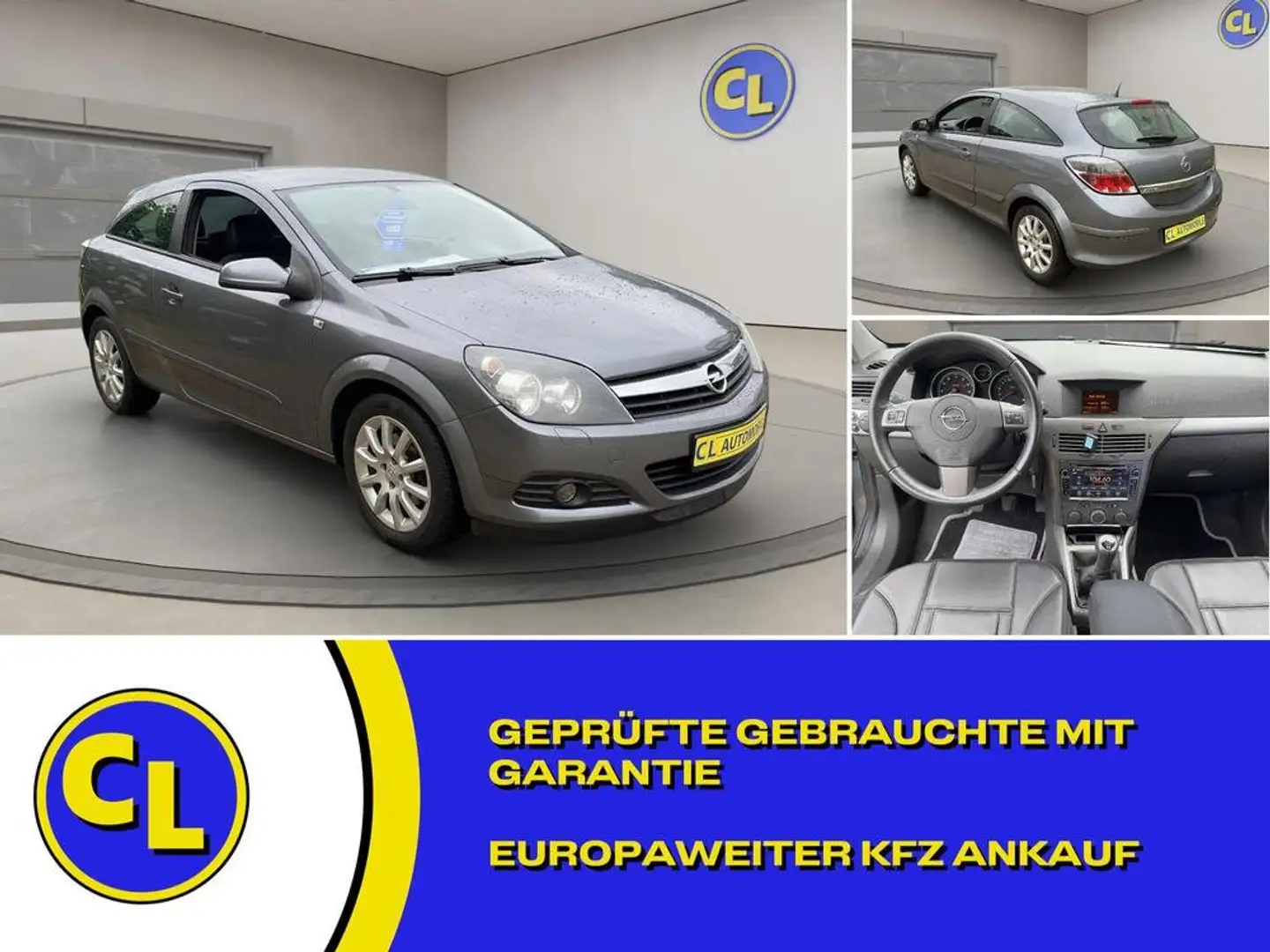 Opel Astra GTC 1.6 Sport Gris - 1