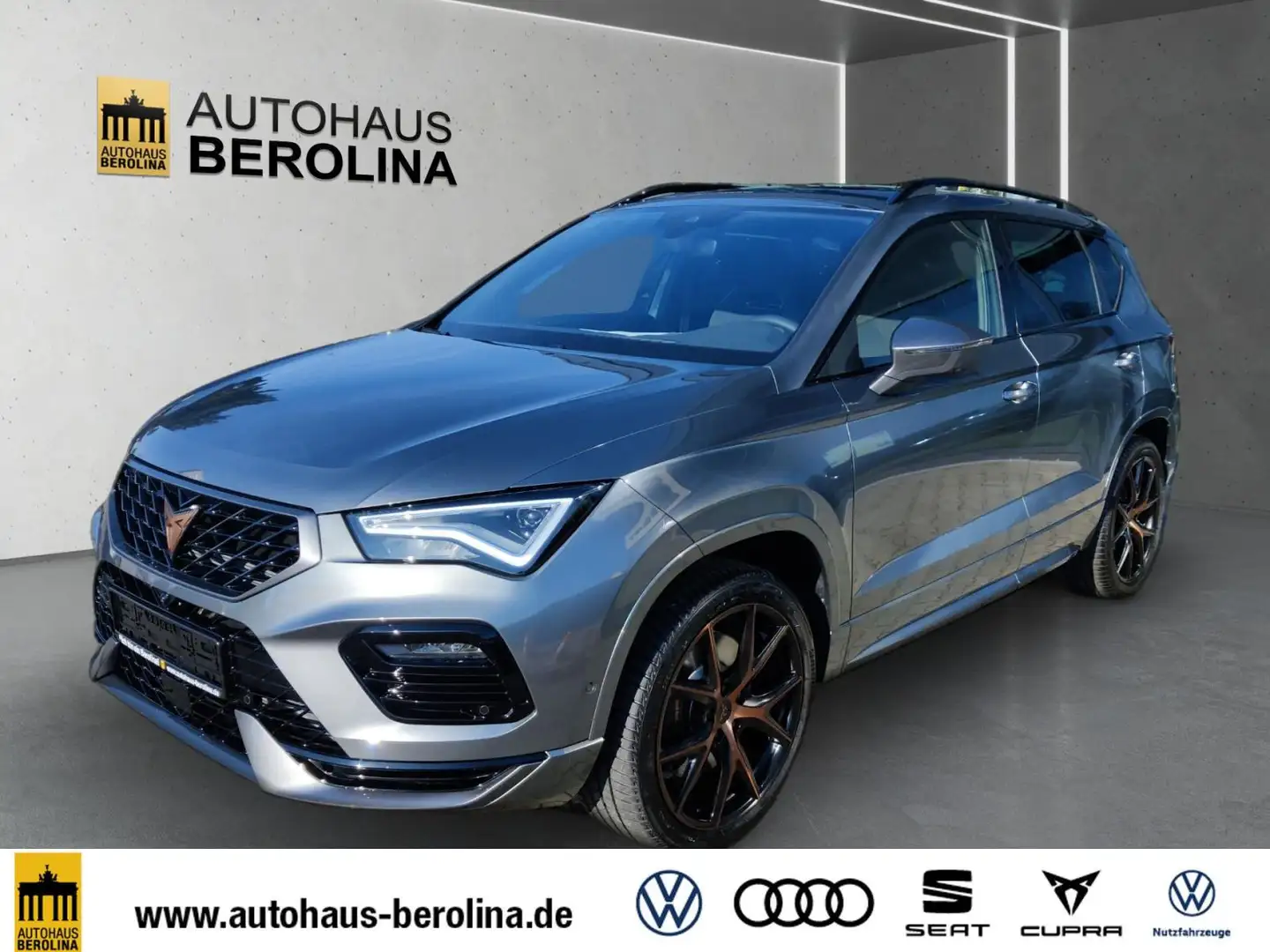 CUPRA Ateca 2.0 TSI 4D VZ DSG *PANO*BEATS*AHK*ACC*SHZ* Grijs - 2