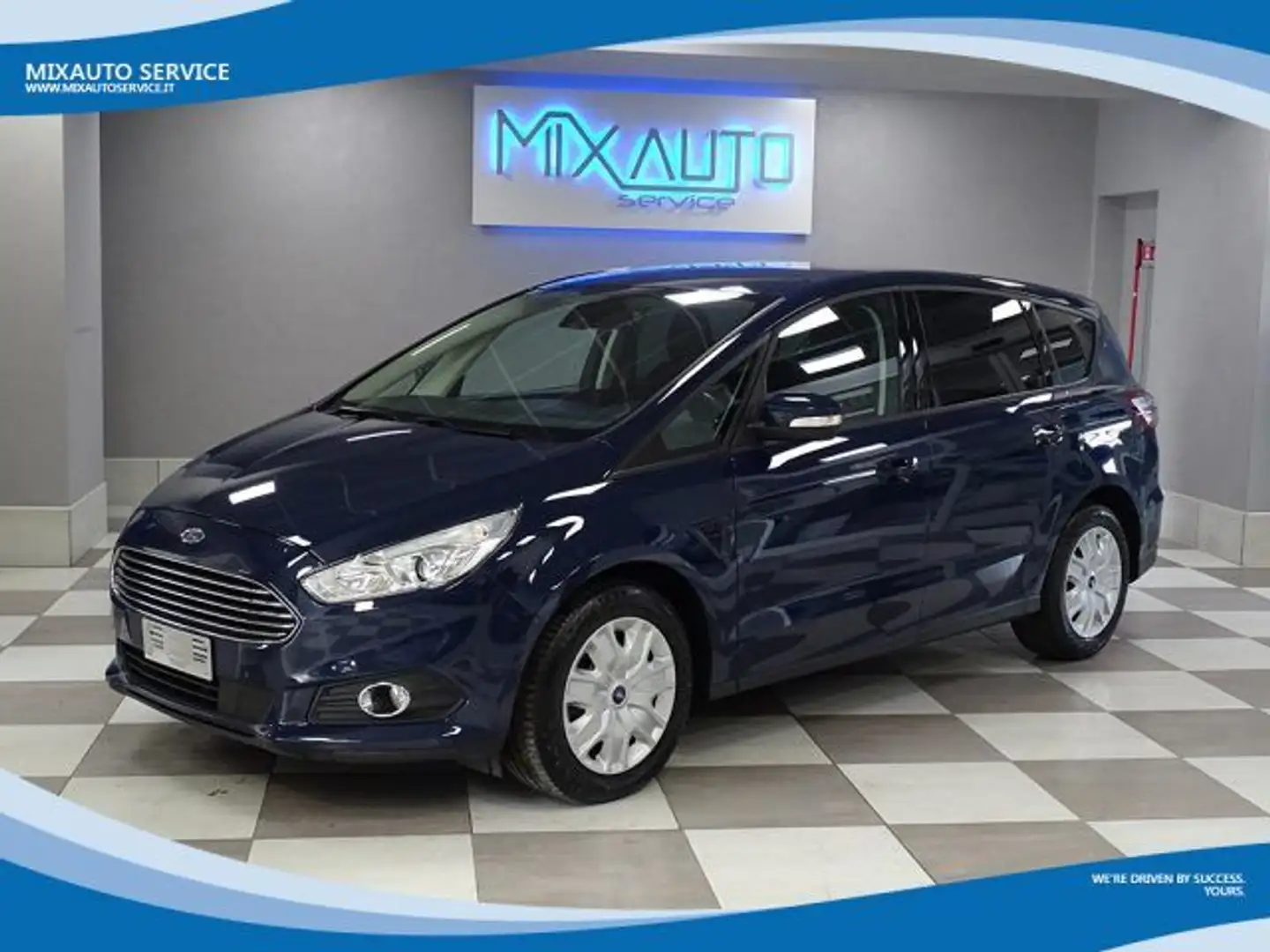Ford S-Max 2.0 TDCI 150cv Trend Powershift EU6 Bleu - 1