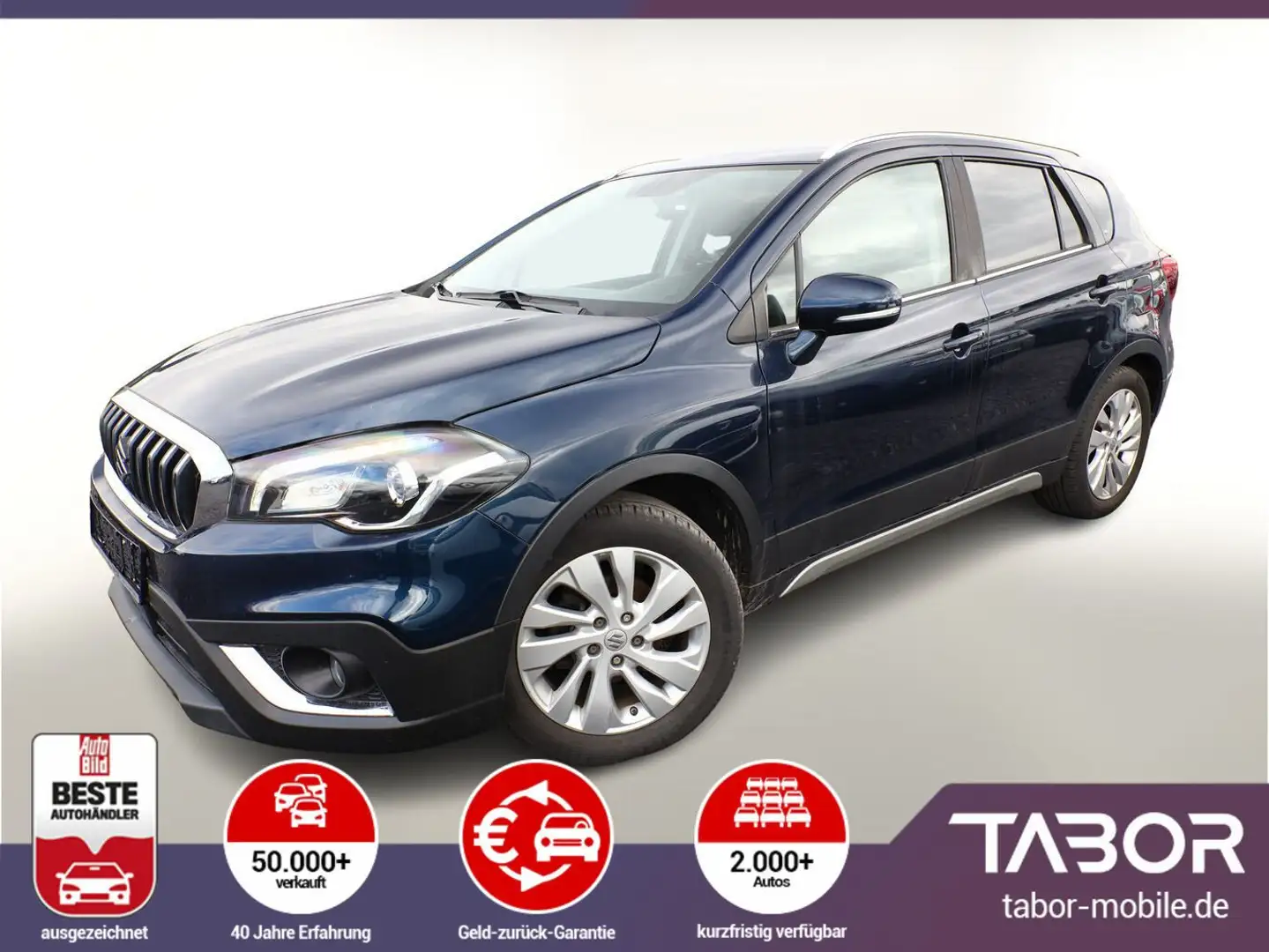 Suzuki SX4 S-Cross 1.0 Boosterjet 111 Aut. Comfort LED Blau - 1