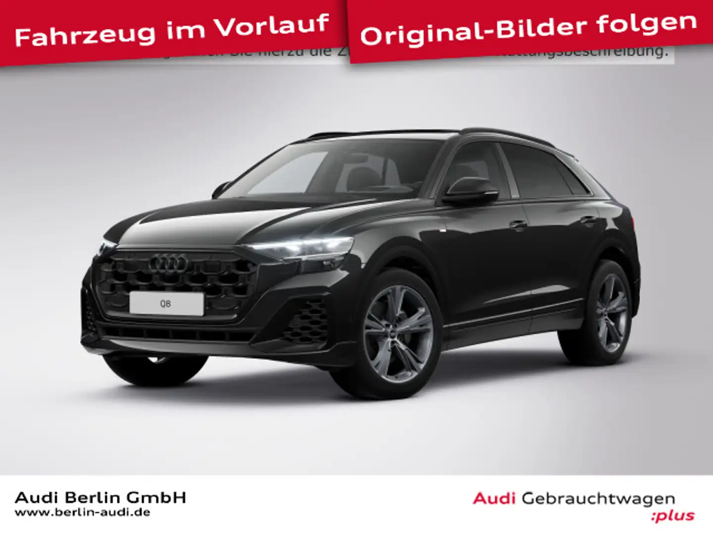 Audi Q8 55 TFSI quattro tiptronic Schwarz - 1