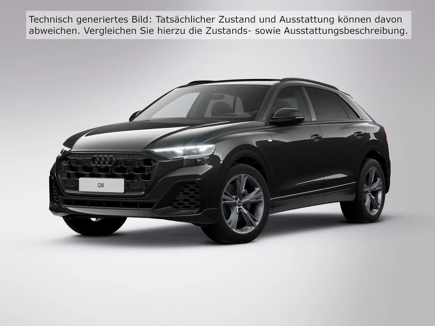 Audi Q8 55 TFSI quattro tiptronic Schwarz - 2