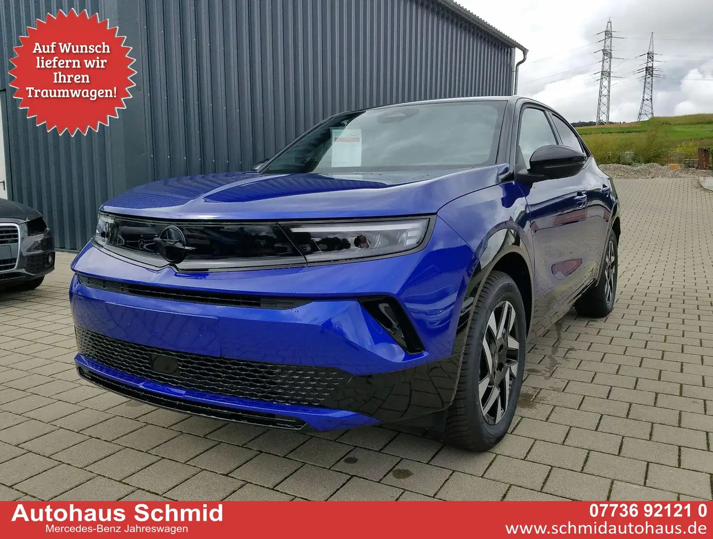 Opel Mokka-E Elektro 115.00 kW (156 PS) Kamera, ACC, LED, To... Blau - 1