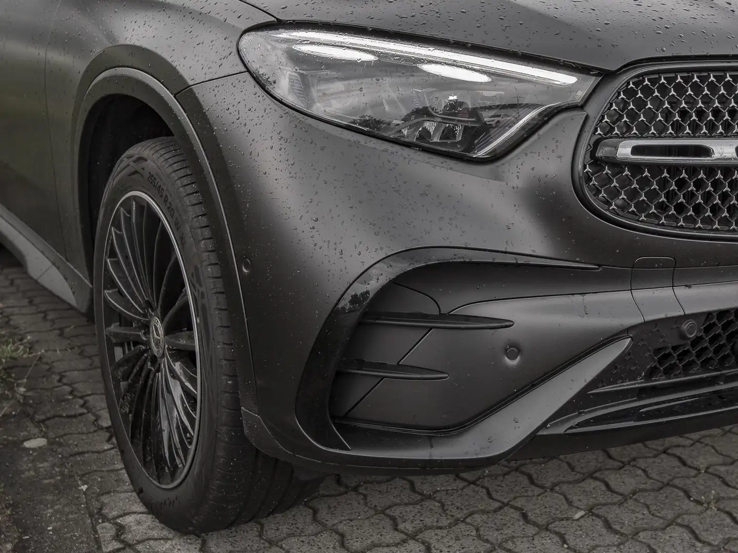 Mercedes-Benz GLC 300 de 4M AMG Coupé Night+MBUX+360°+AHK+Pano Grigio - 2