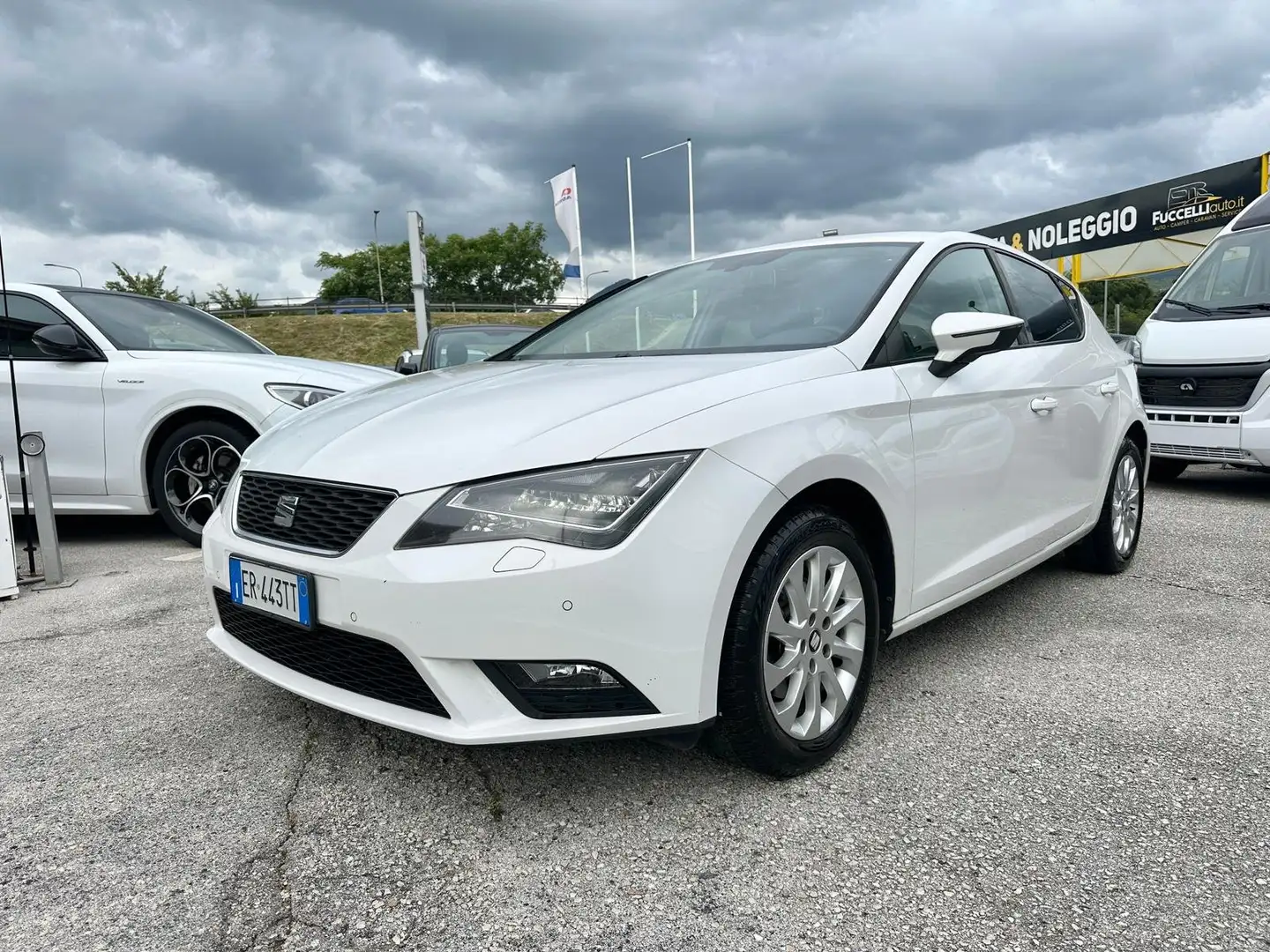 SEAT Leon 5p 1.6 tdi cr Style 105cv Wit - 1