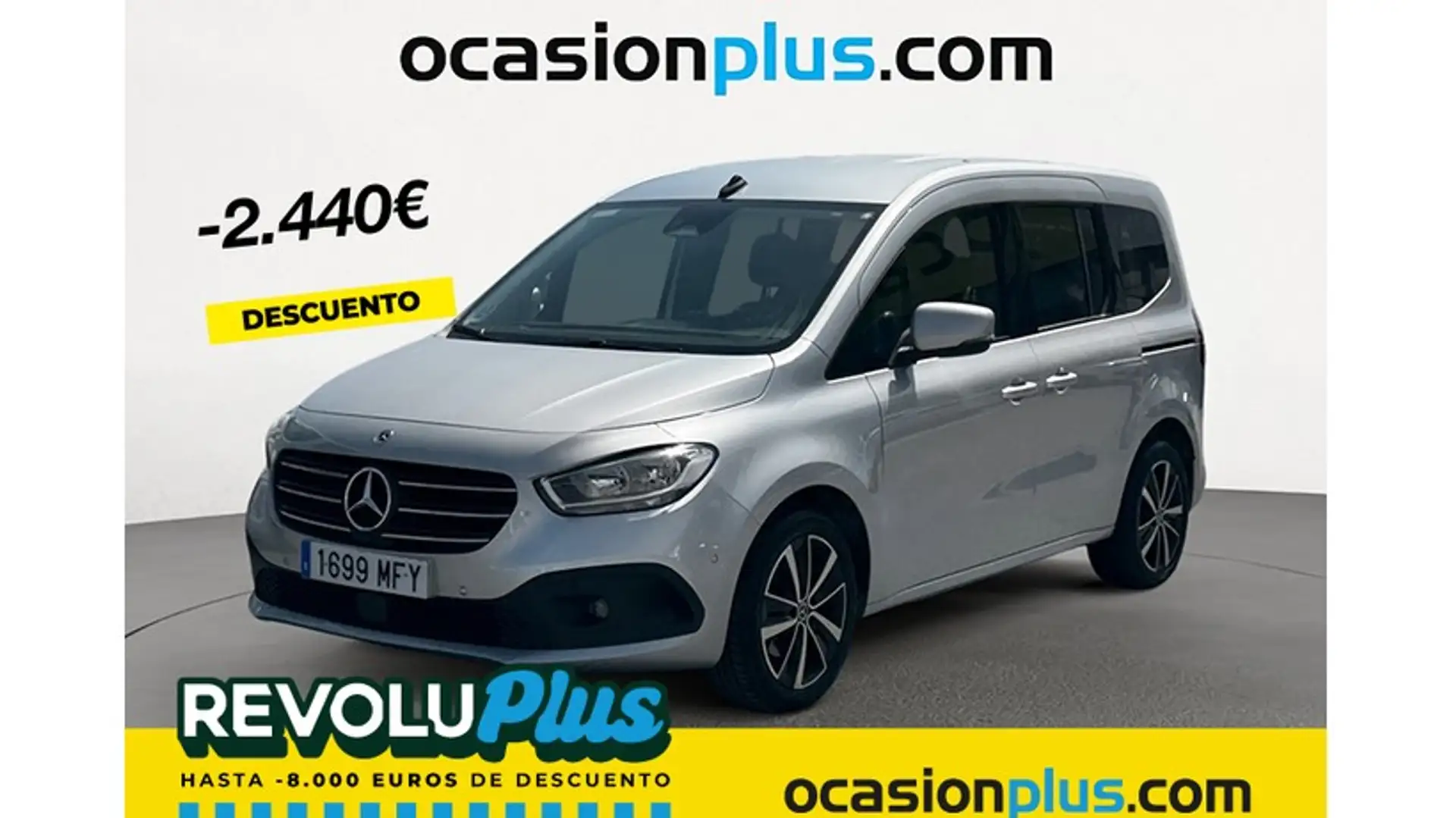 Mercedes-Benz T-Class 180d 7G-DCT Plateado - 1