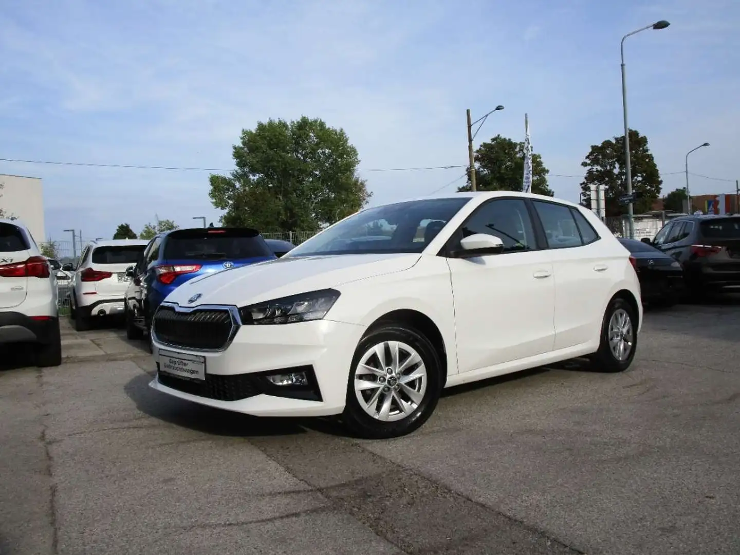 Skoda Fabia Ambition 1,0 LED Weiß - 1