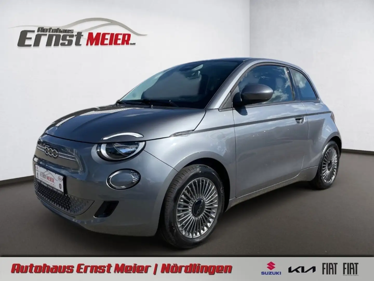 Fiat 500e 42kW ICON Navi+DAB+Kamera 118PS Grijs - 1