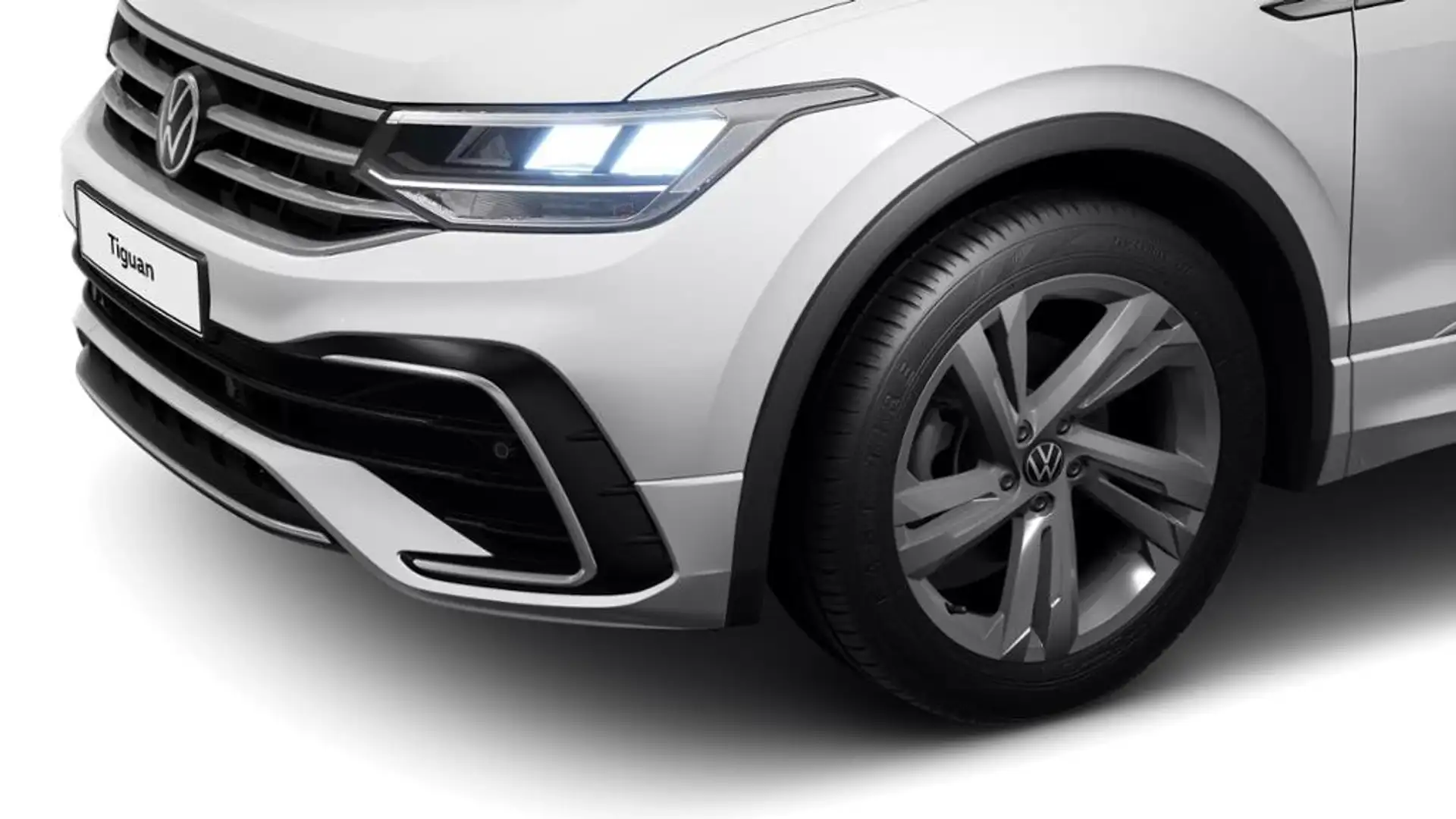 Volkswagen Tiguan 2.0 TDI R-Line LED/APP/ACC/AMBI+/ASSIST Weiß - 2