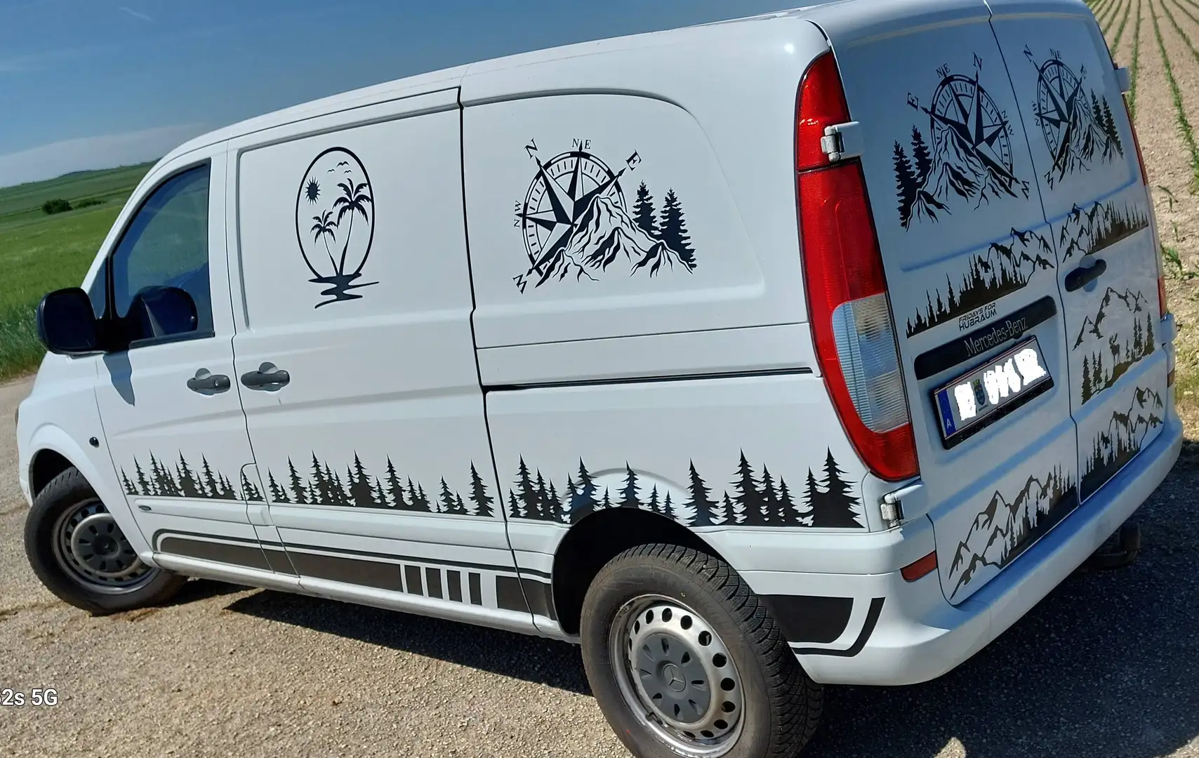 Mercedes-Benz Vito Vito 120 3.0 CDI W639 kurz Kompact Automatik 2 Schiebetüren erst 141tKm Top Zustand kein Rost Weiß - 2