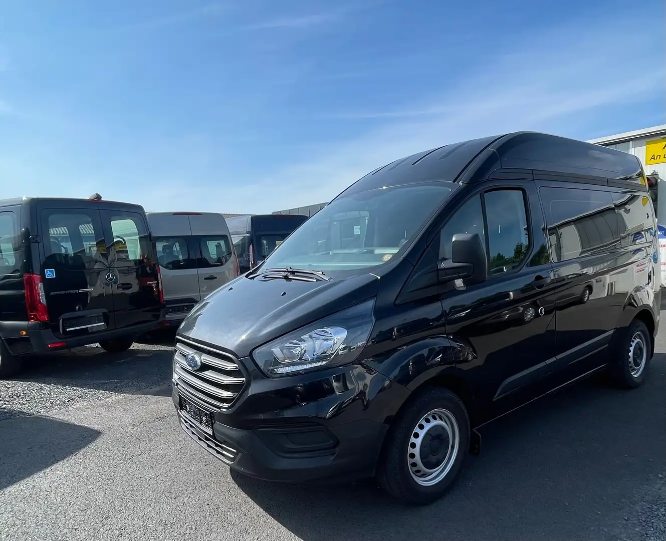 Ford Transit Custom L1 H2 Hochdach Passivfahrer Schwarz - 2