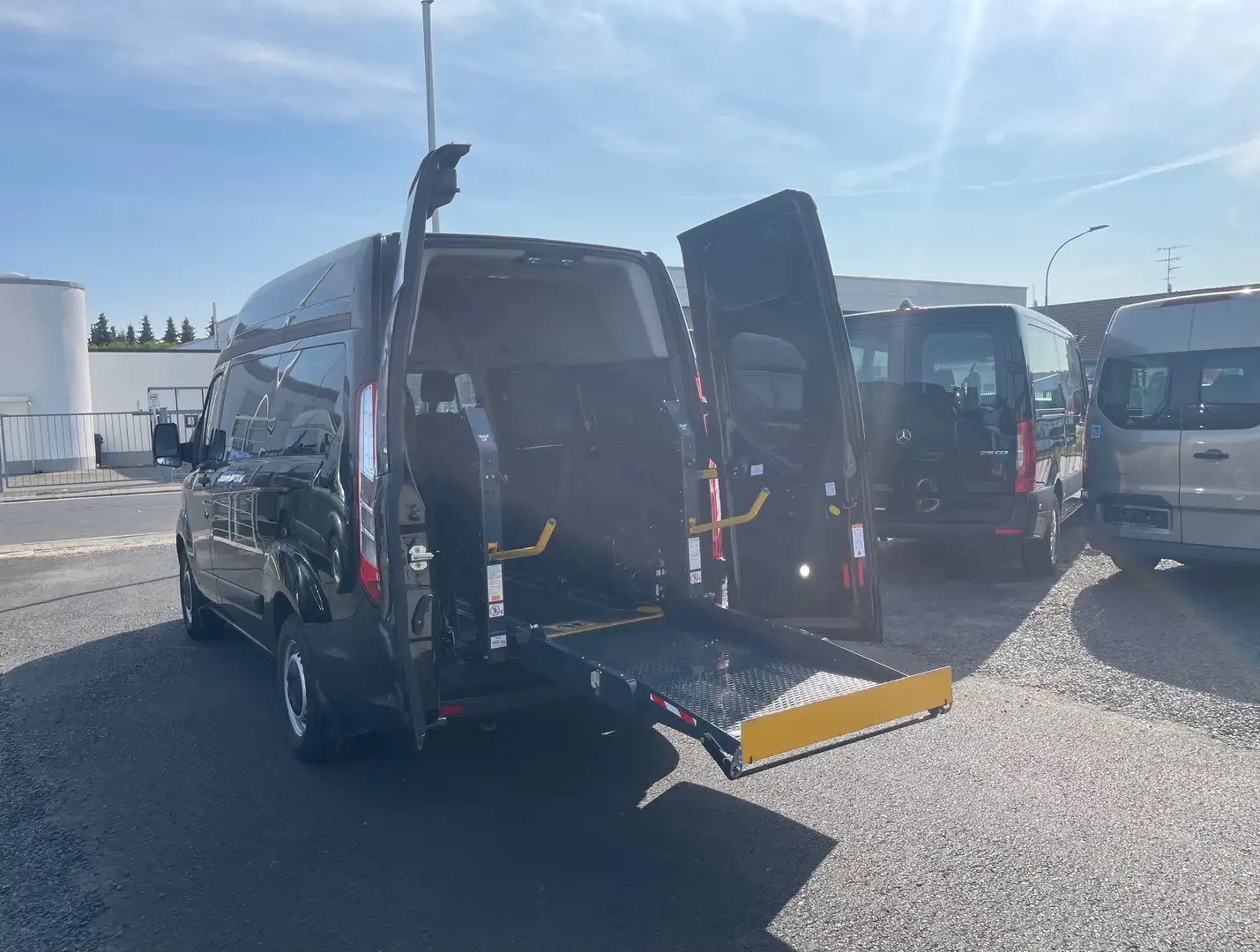 Ford Transit Custom L1 H2 Hochdach Passivfahrer Schwarz - 1
