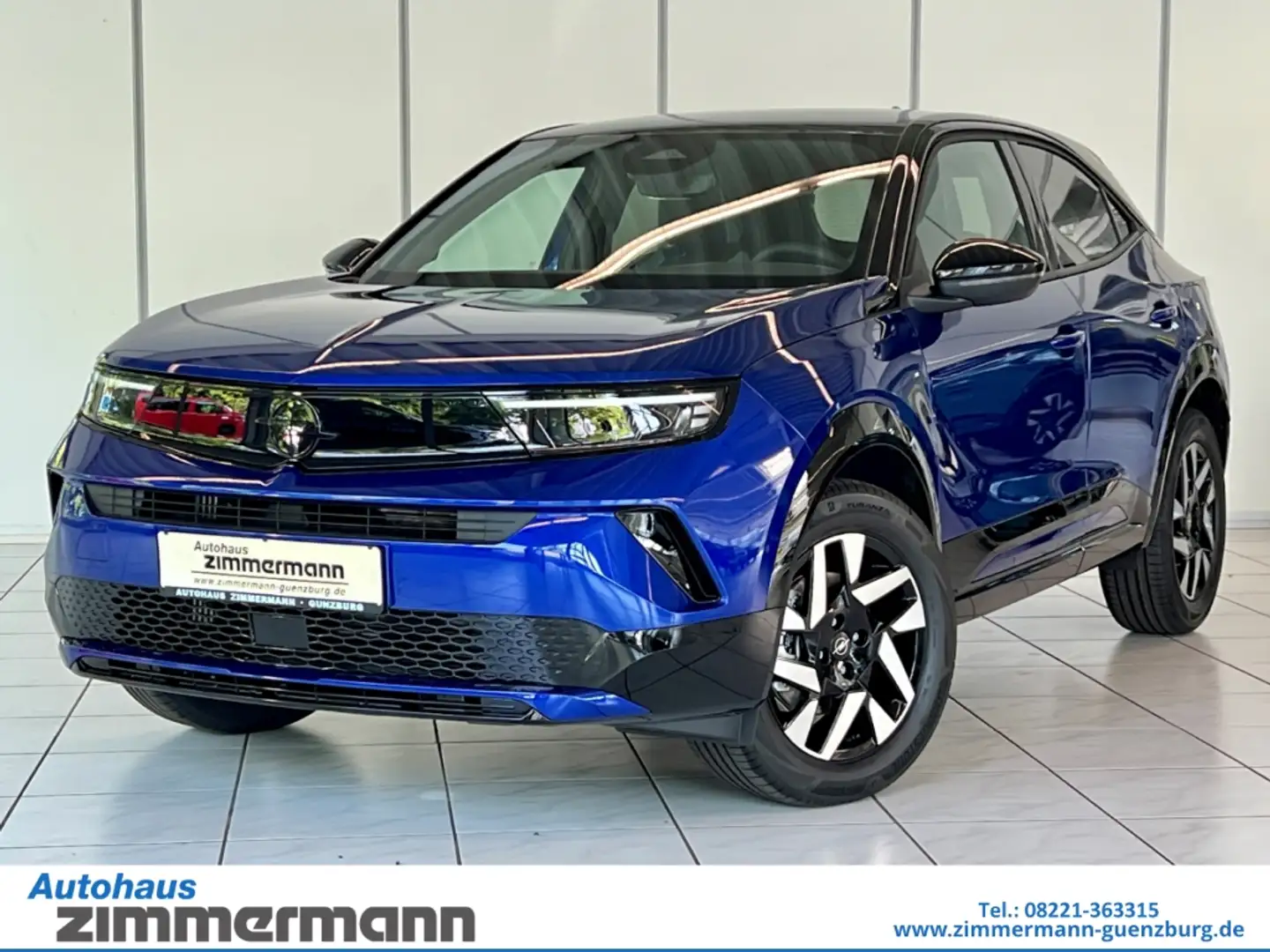 Opel Mokka GS 1.2 MHEV 145 PS Klimaaut. Sitzhzg Kamera Bleu - 1
