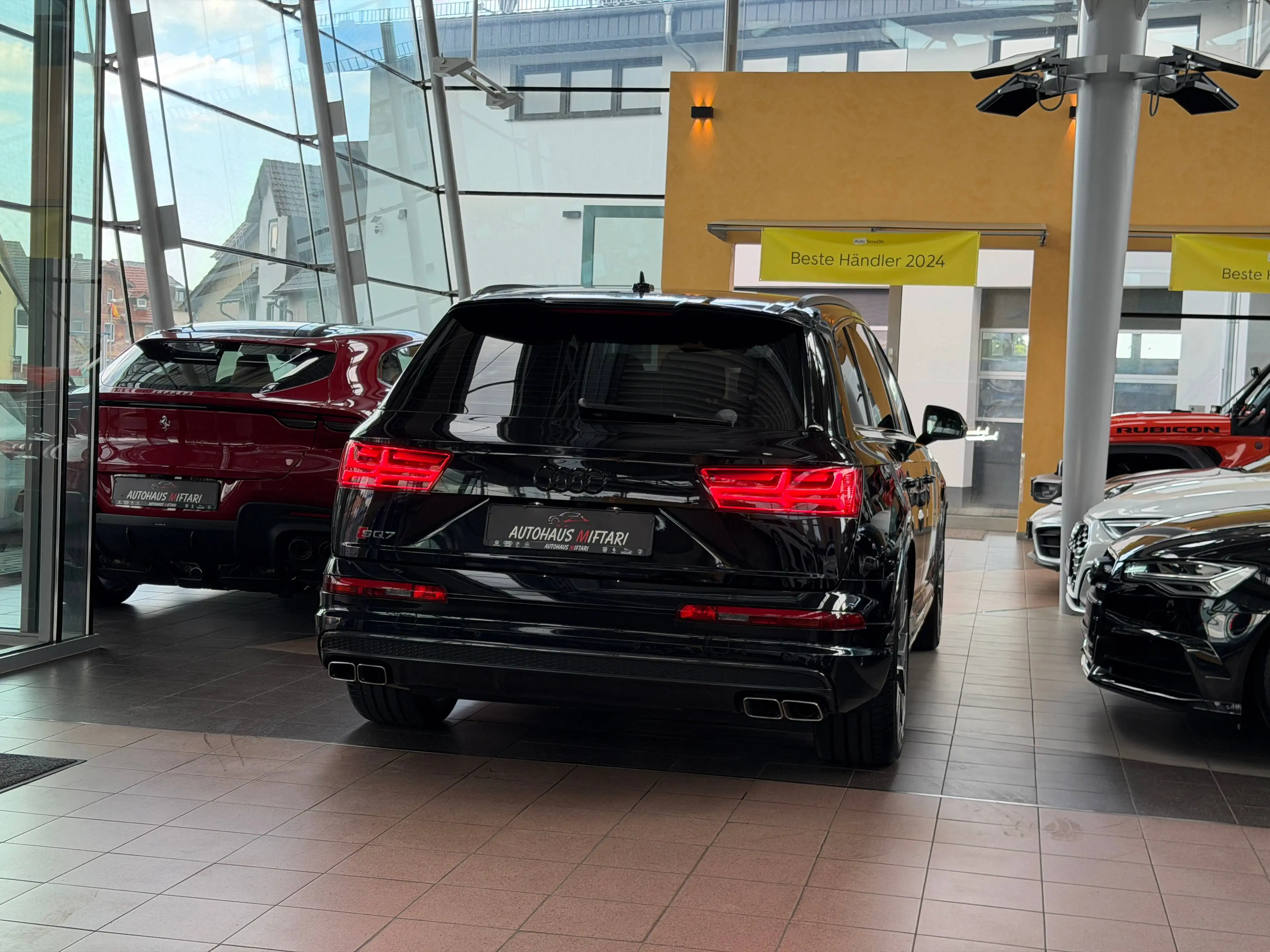 Audi SQ7 4.0 TDI Keramik Matrix Carbon Bose HUD Keyless 22" — photo 4