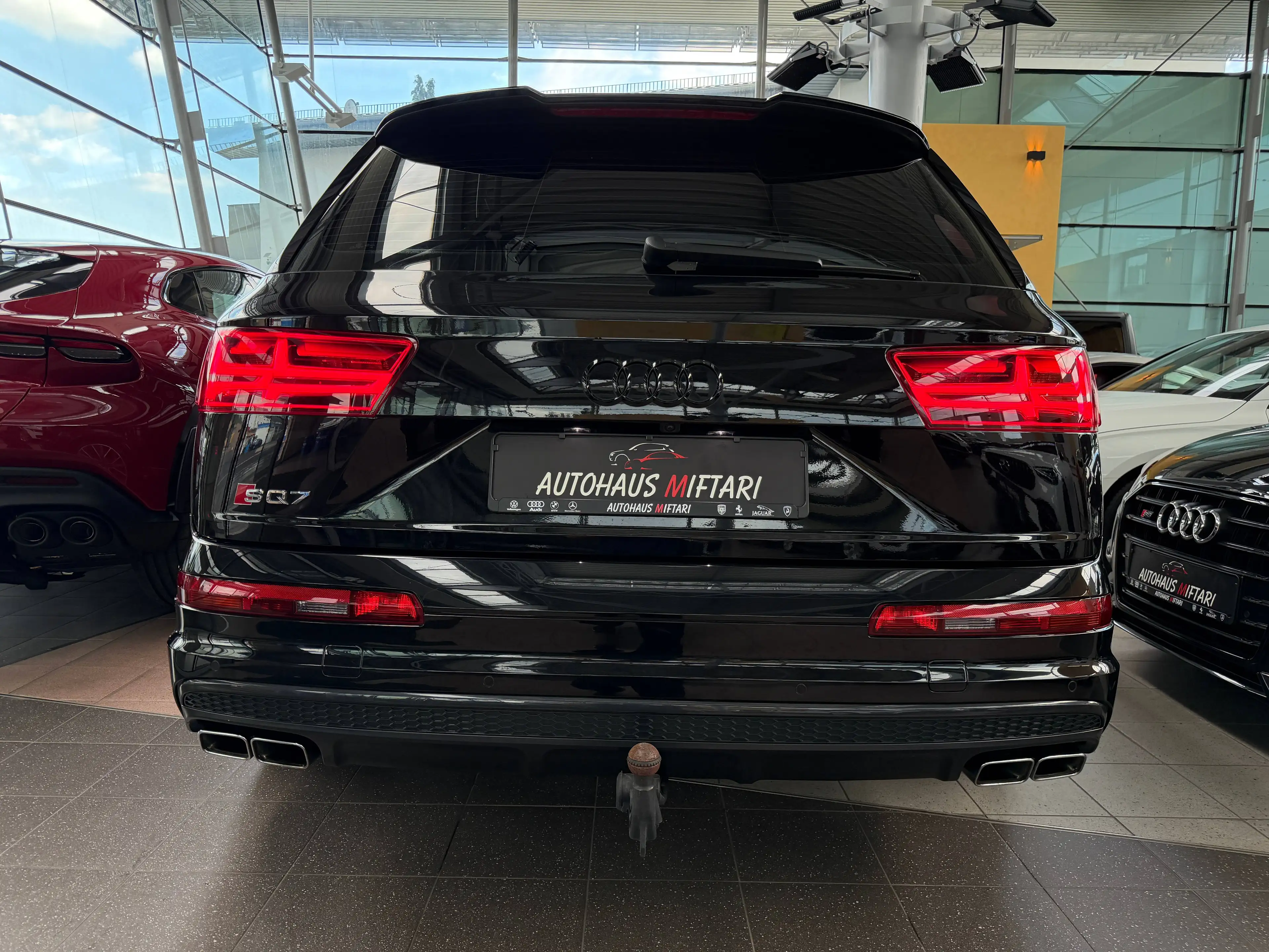 Audi SQ7 4.0 TDI Keramik Matrix Carbon Bose HUD Keyless 22" — photo 13