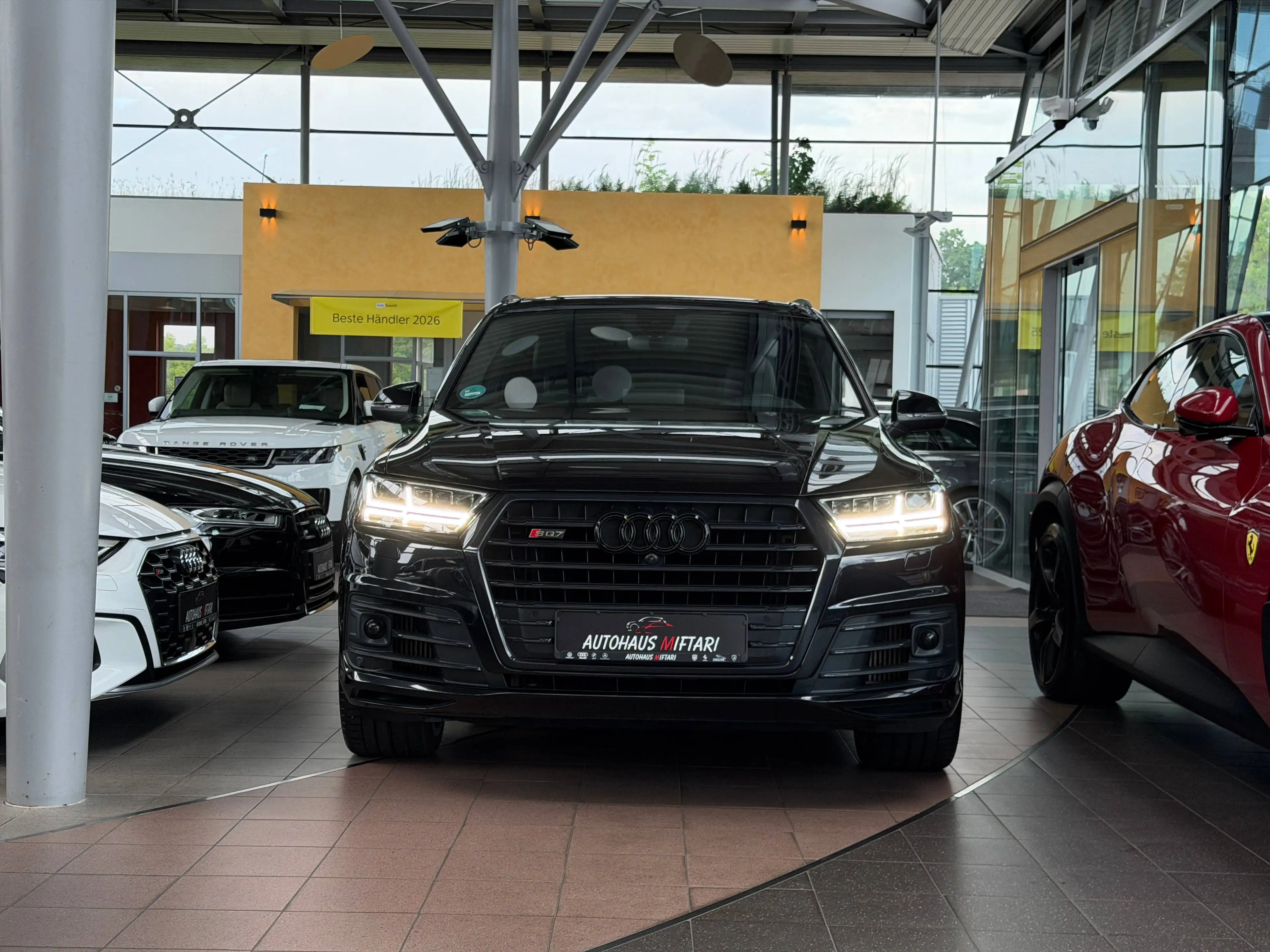 Audi SQ7 4.0 TDI Keramik Matrix Carbon Bose HUD Keyless 22" — photo 7