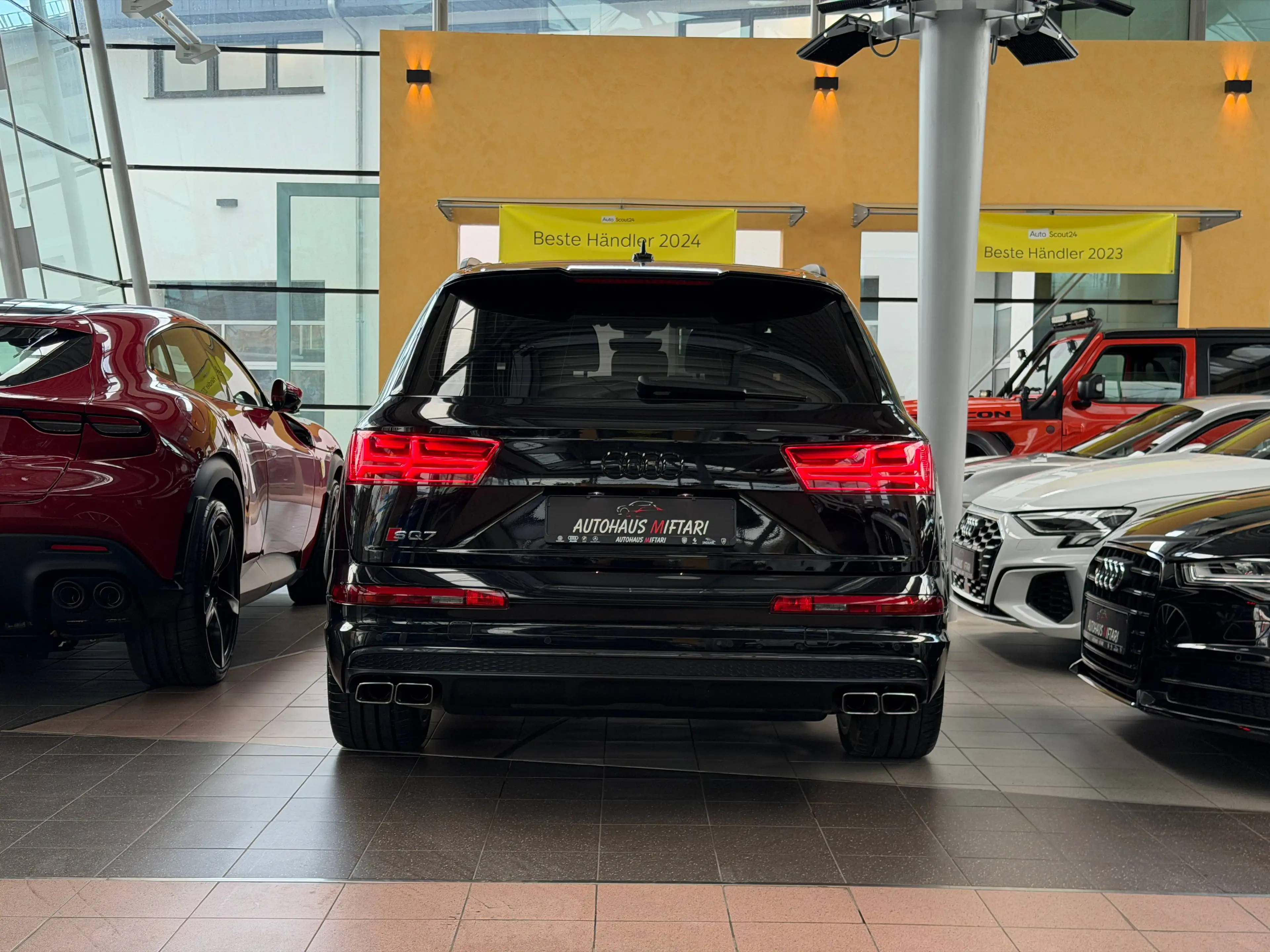Audi SQ7 4.0 TDI Keramik Matrix Carbon Bose HUD Keyless 22" — photo 8