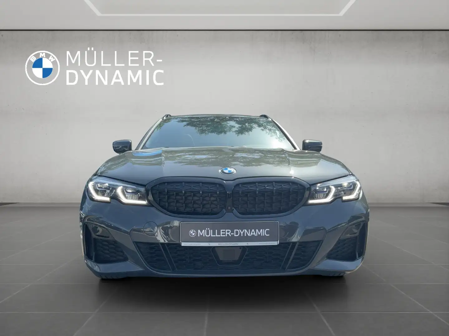BMW 340 M340i xDrive TOURING LASER AHK HUD PANO 360°KAMERA Grau - 2
