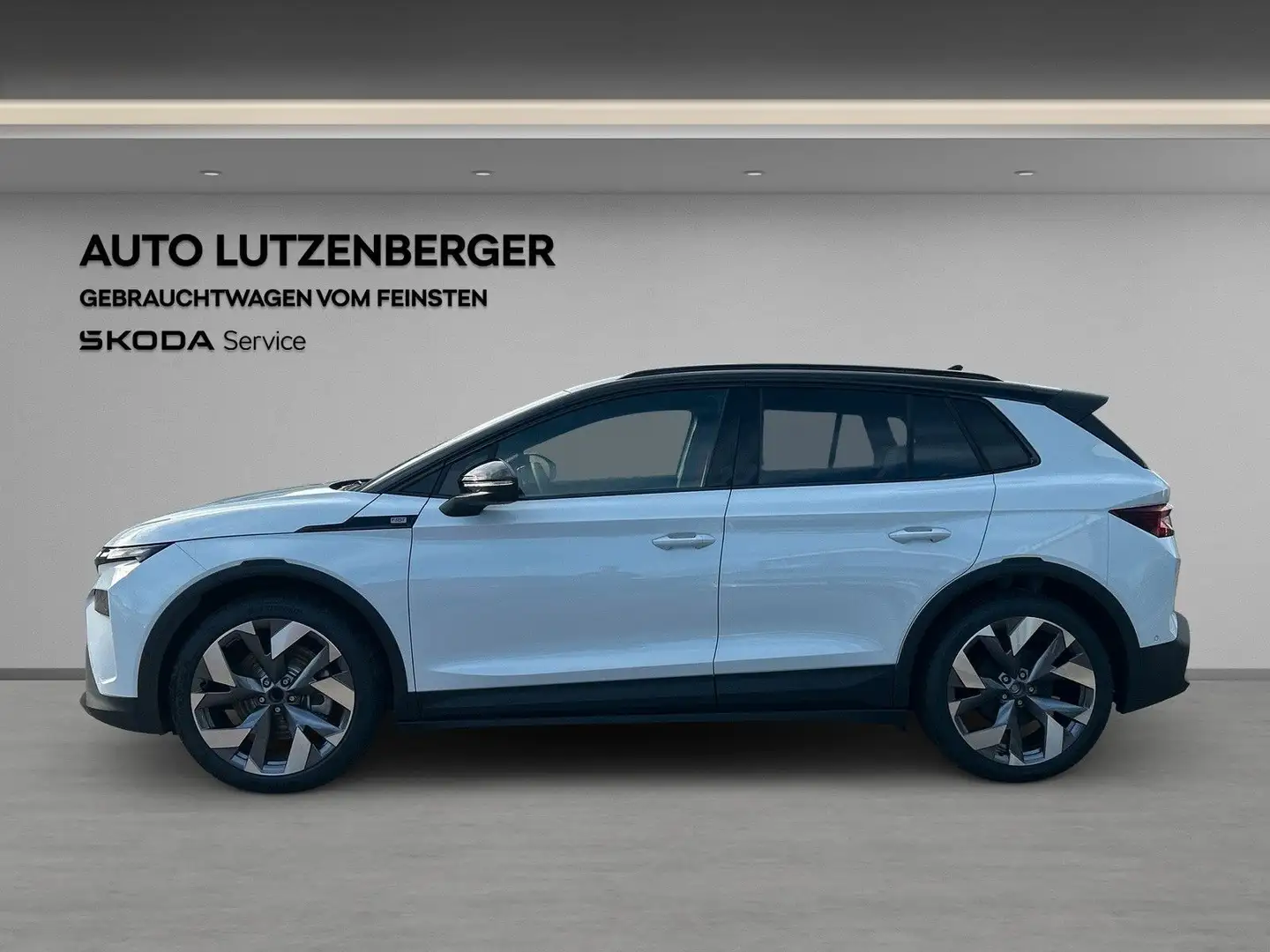 Skoda Elroq 85 First Edition AHK Trained Park Canton Weiß - 2