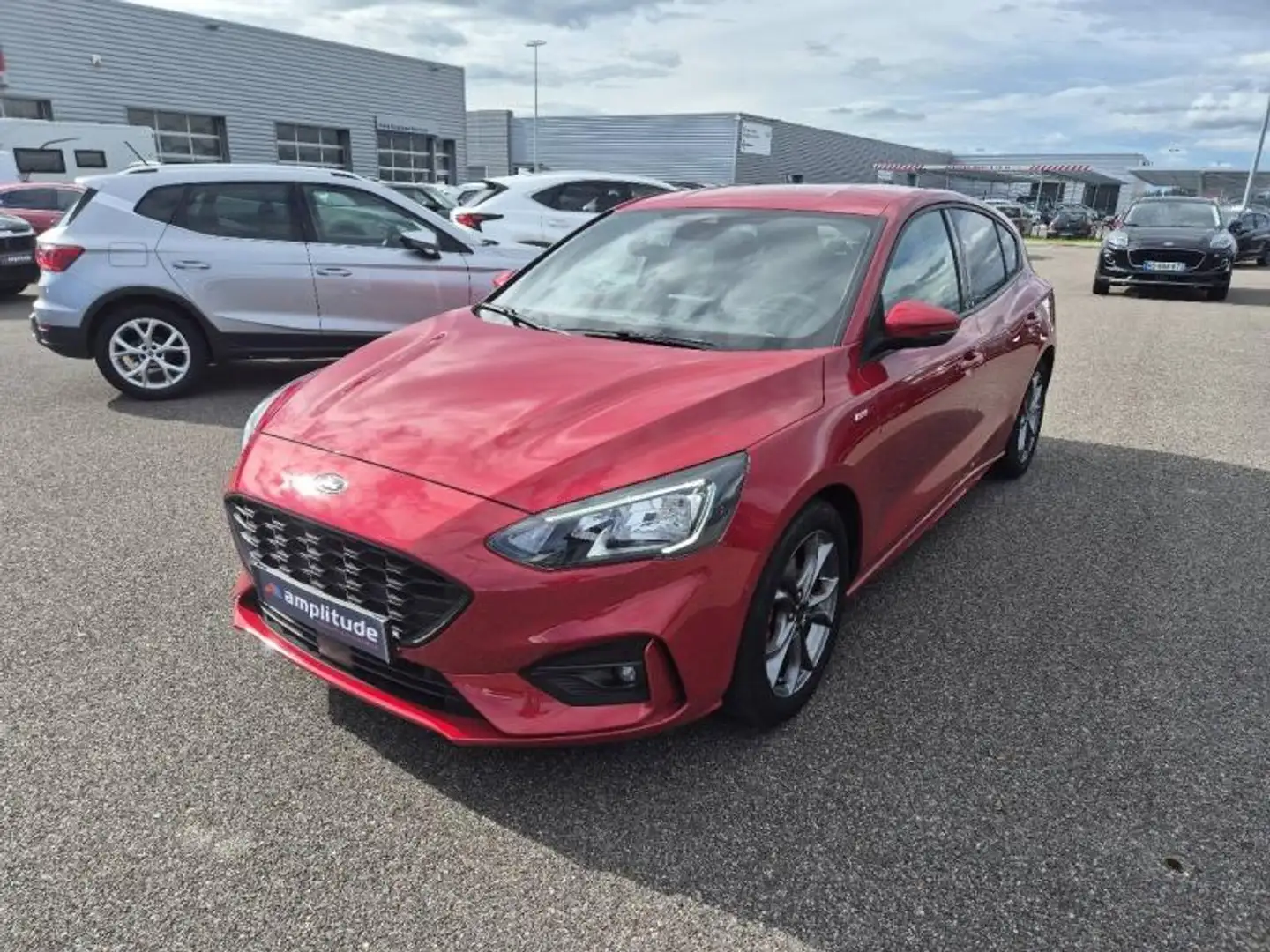 Ford Focus 1.5 EcoBoost 150ch ST-Line BVA Rouge - 1