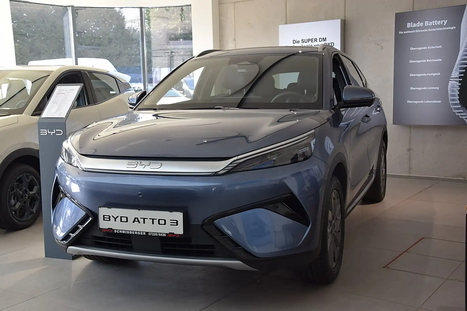 BYD Atto 3 Atto3 Evo 74,8 kWh Excellence Österreich Paket ... Blau - 1