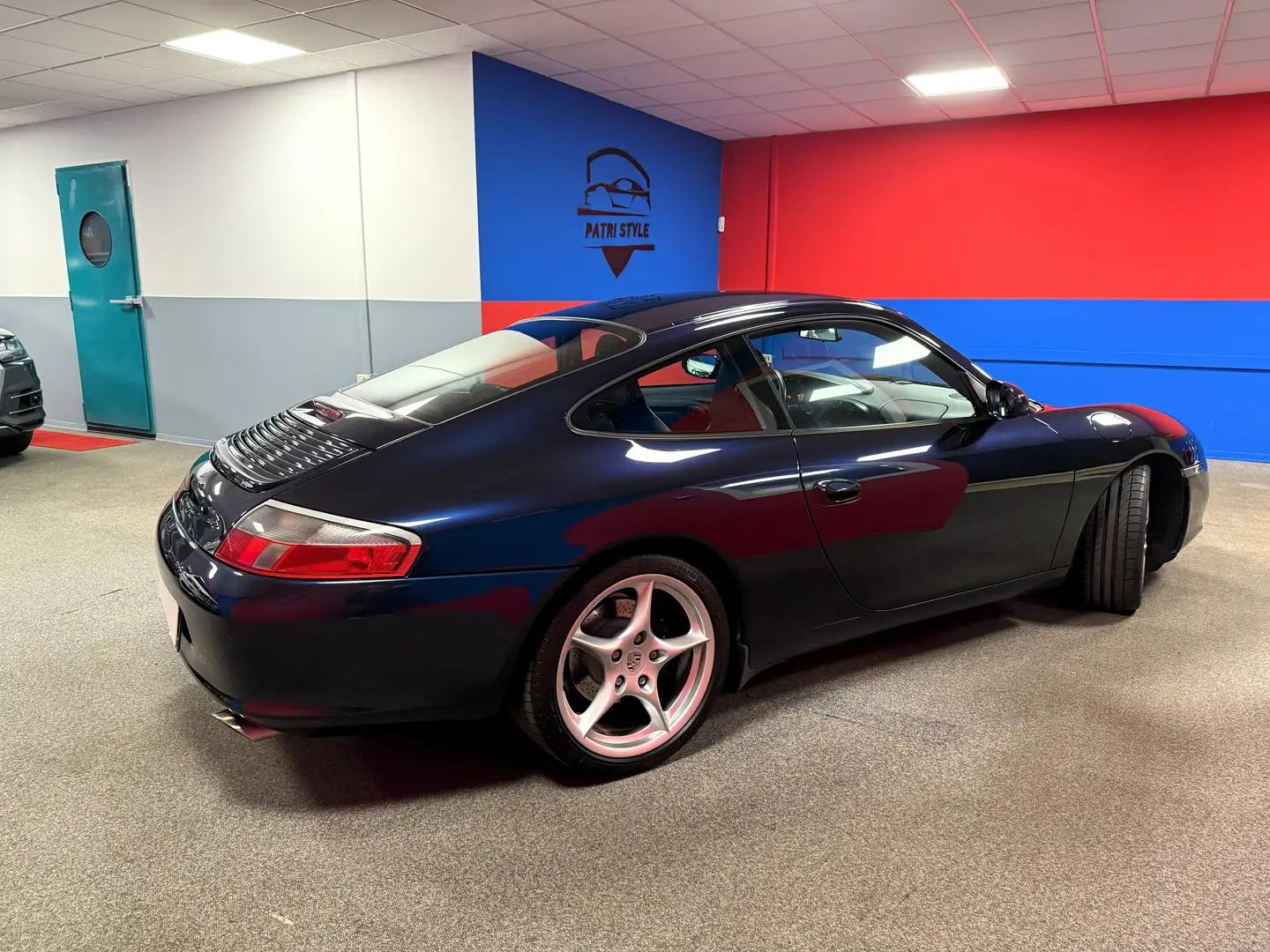 Porsche 911 911 Coupe 3.6 Carrera 320cv TAGLIANDI PORSCHE Blauw - 1