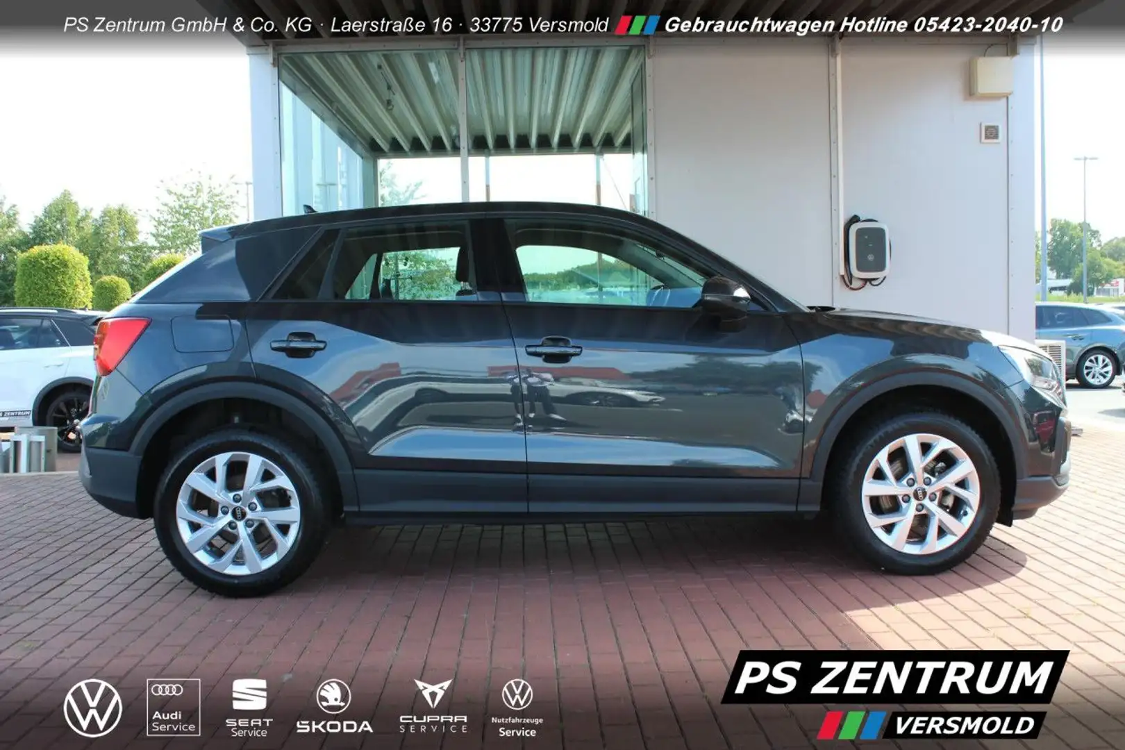 Audi Q2 30 1.0 TFSI NAVI CAM LED Bluetooth Klima Argent - 2