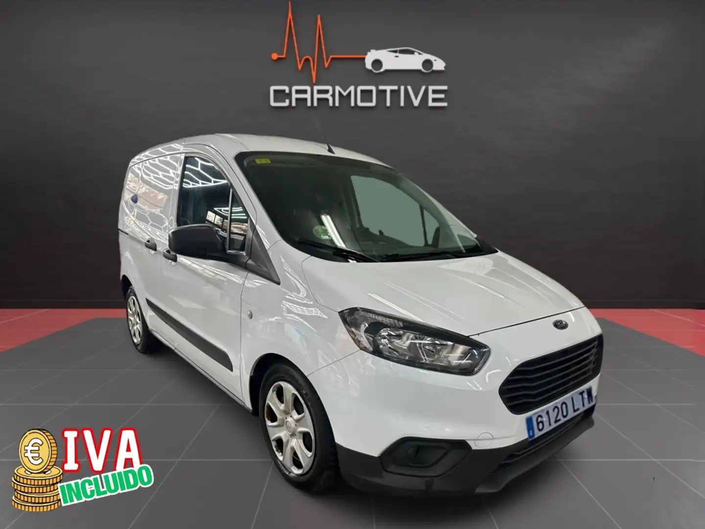 Ford Transit Courier Van 1.5TDCi Trend 75 Blanc - 1